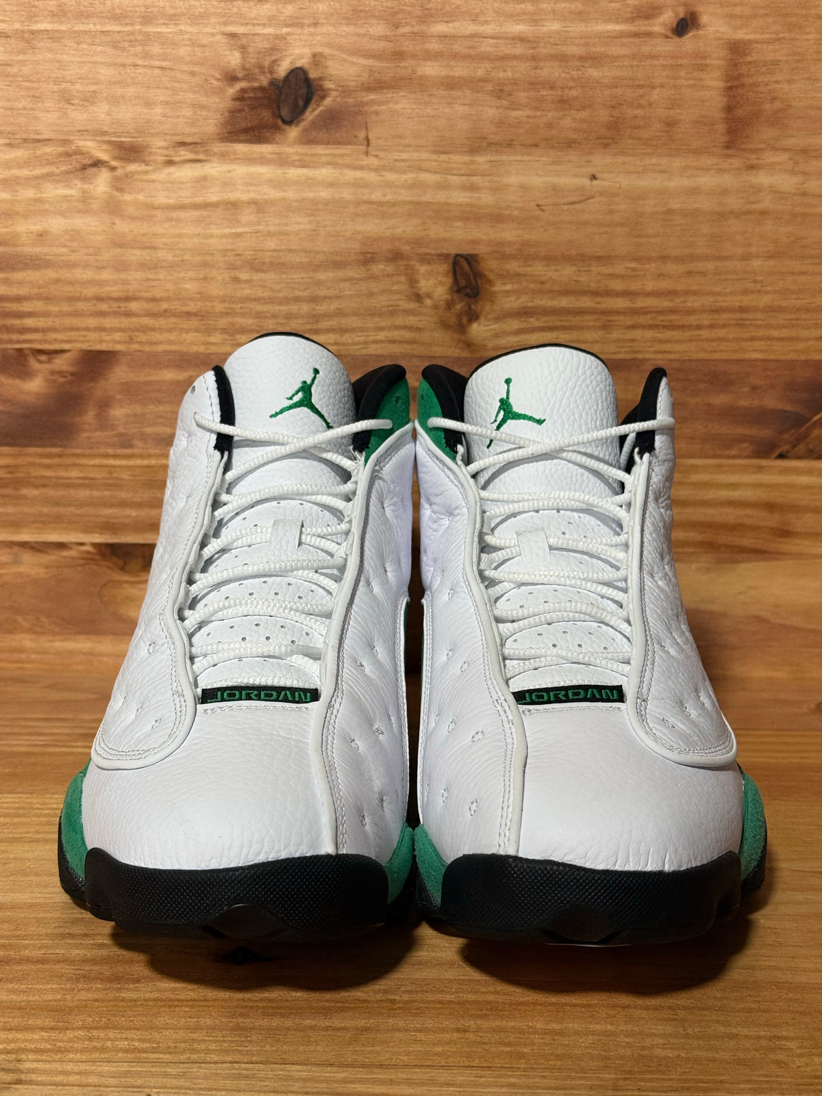 Jordan 13 Retro White Lucky Green
