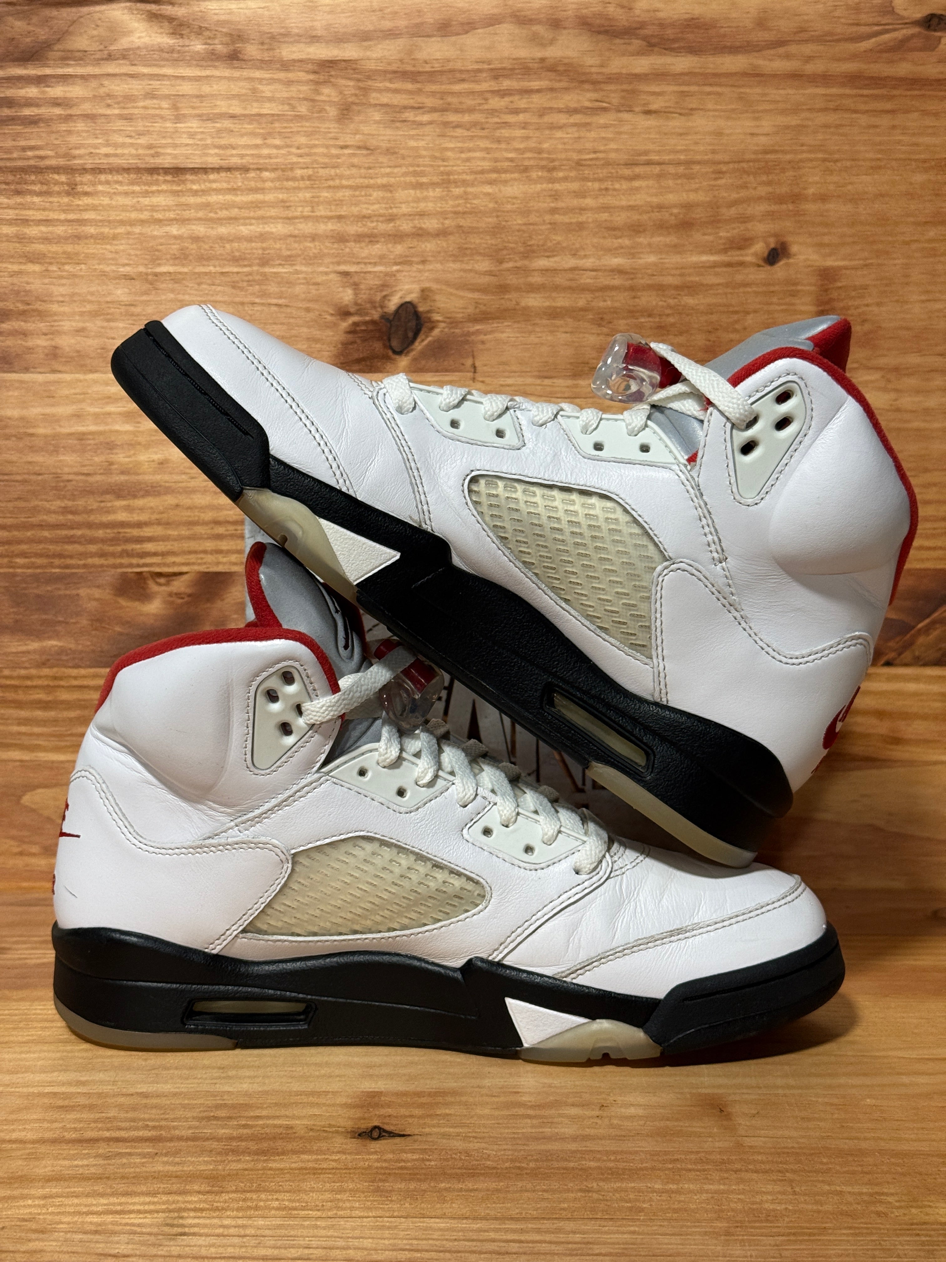 Jordan 5 Retro Fire Red Silver Tongue (2020)