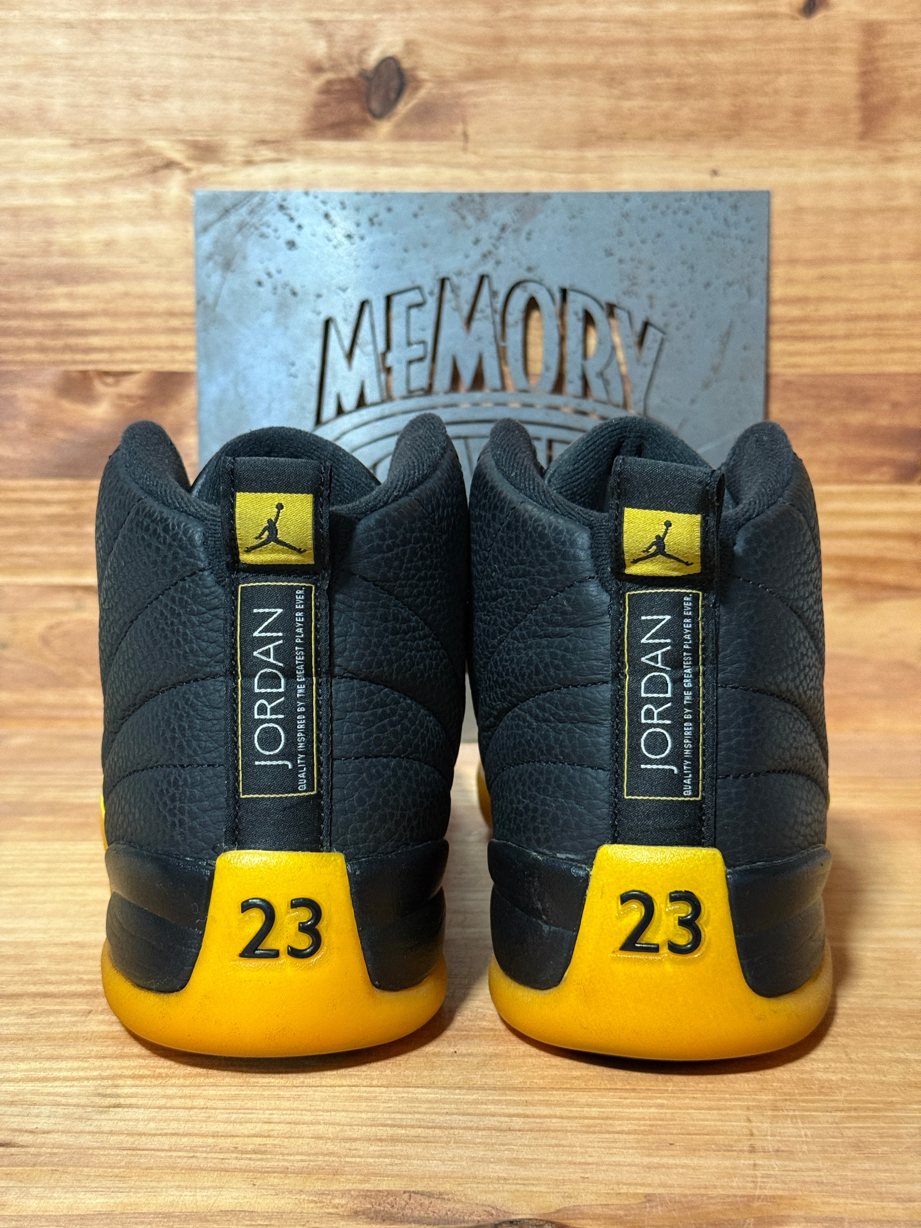 Jordan 12 Retro Black University Gold