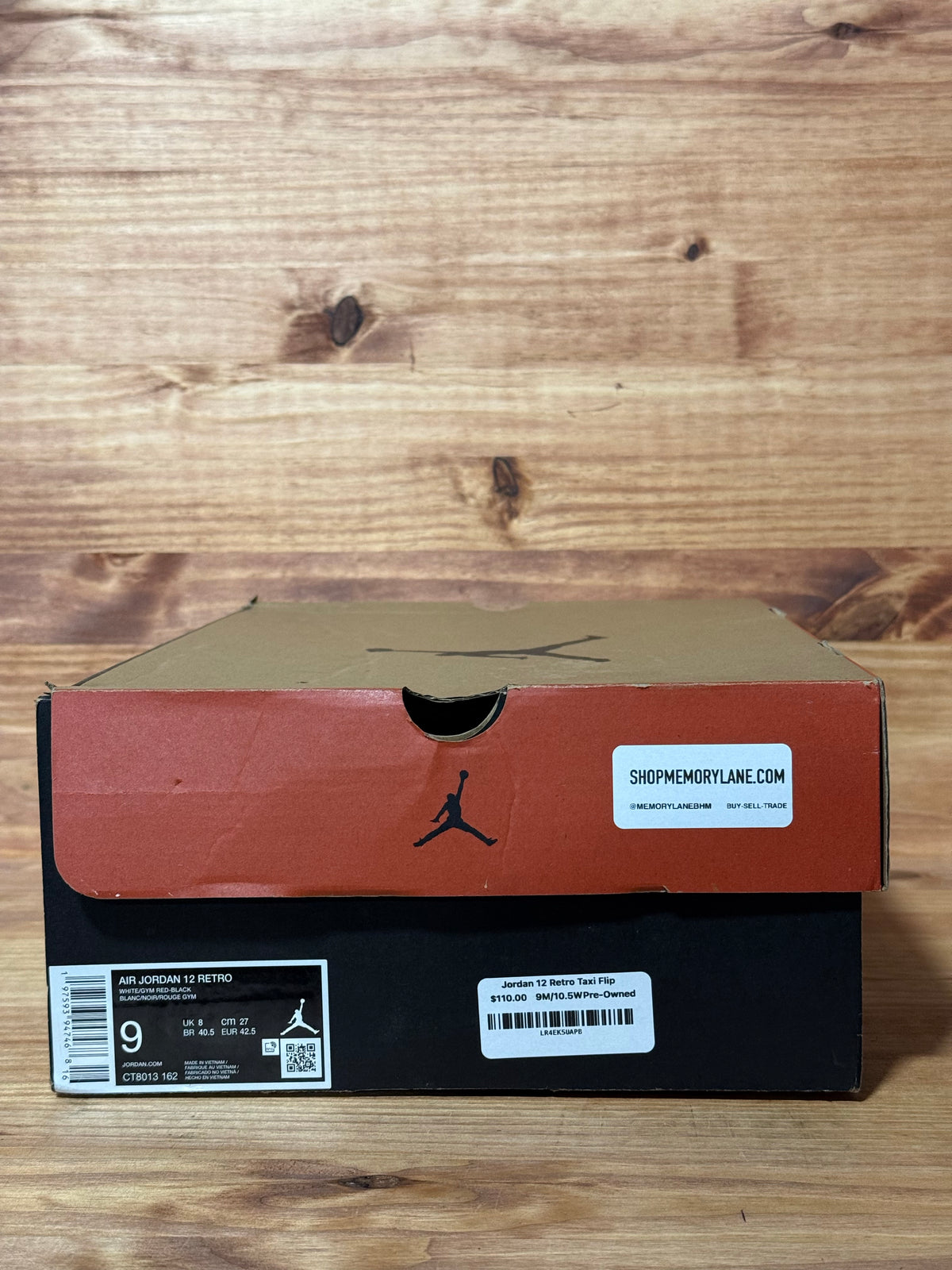 Jordan 12 Retro Taxi Flip