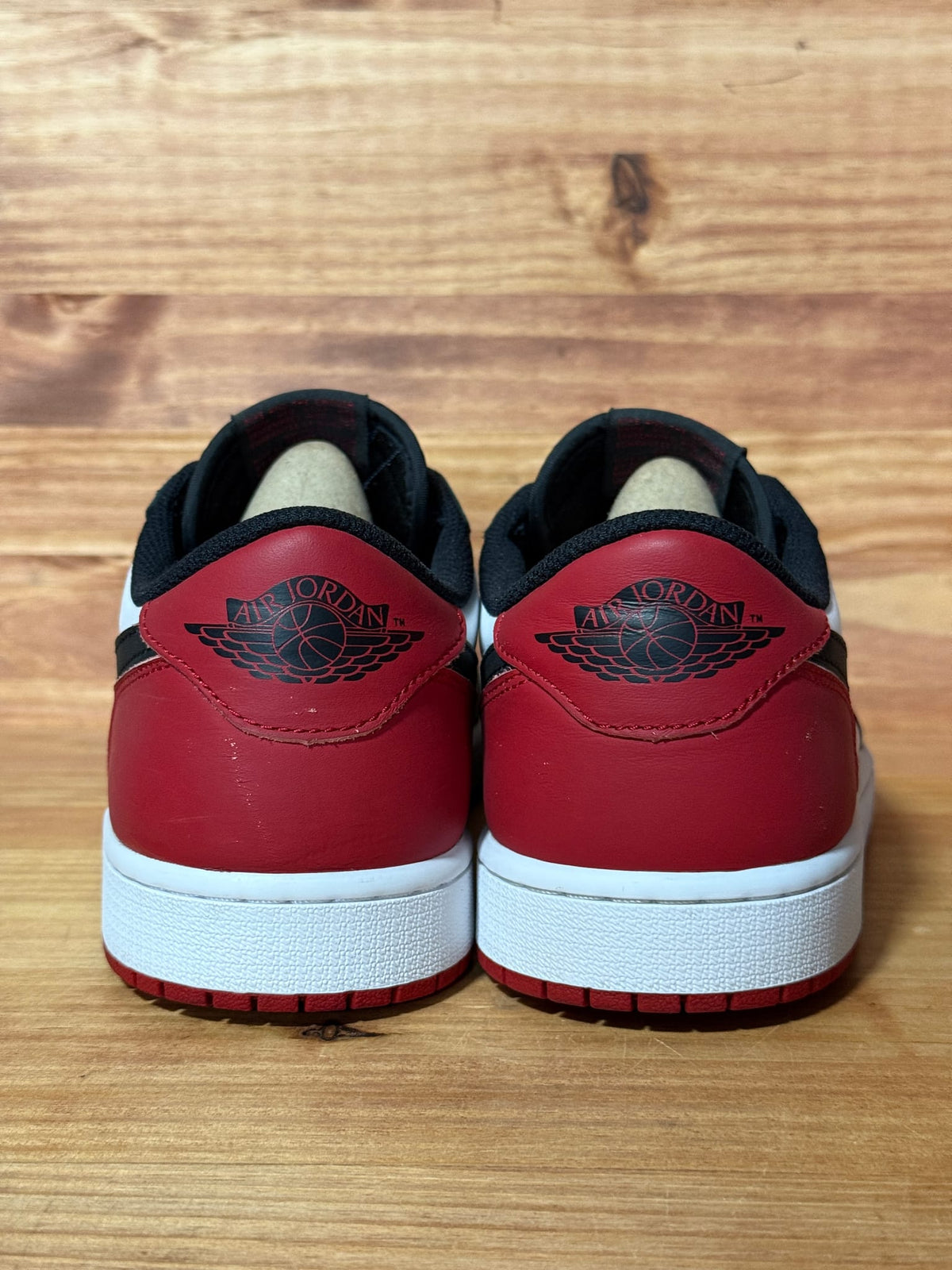 Jordan 1 Retro Low OG Black Toe (2023) - Size 11