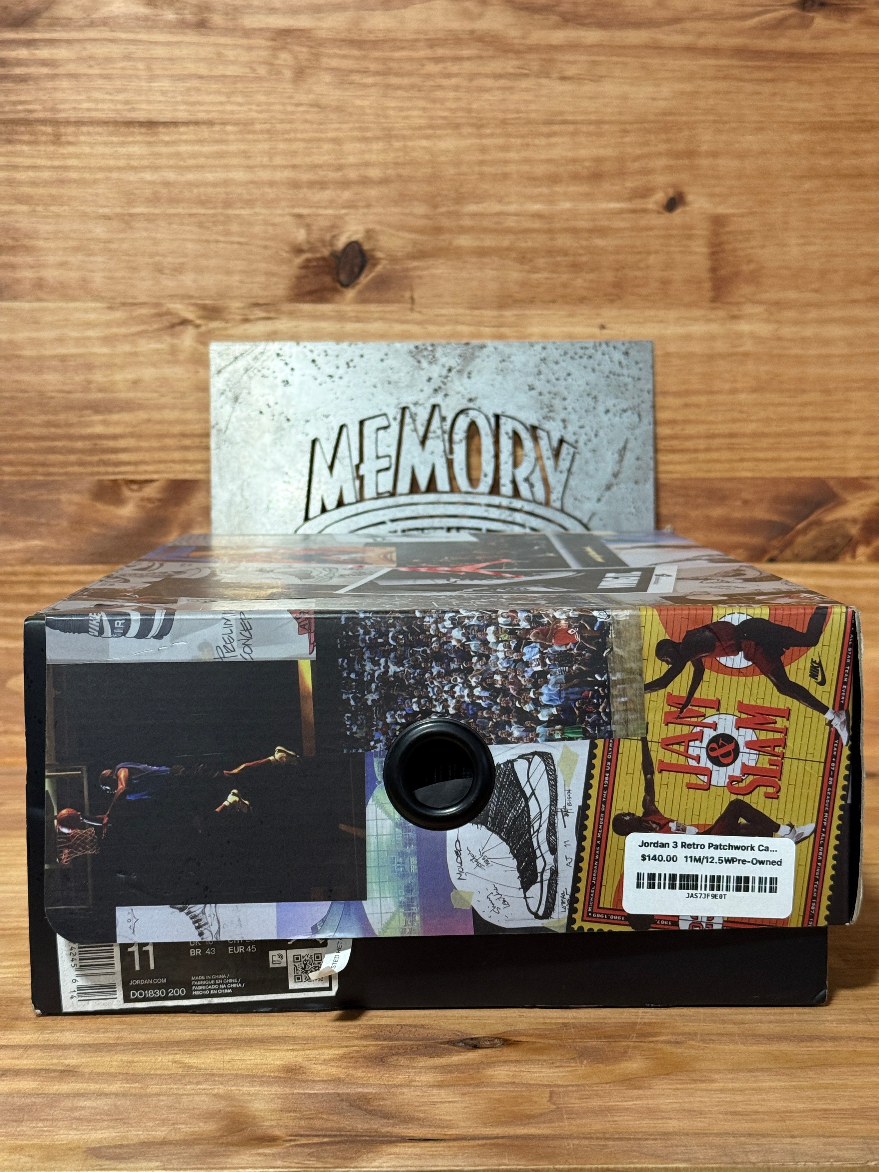 Jordan 3 Retro Patchwork Camo