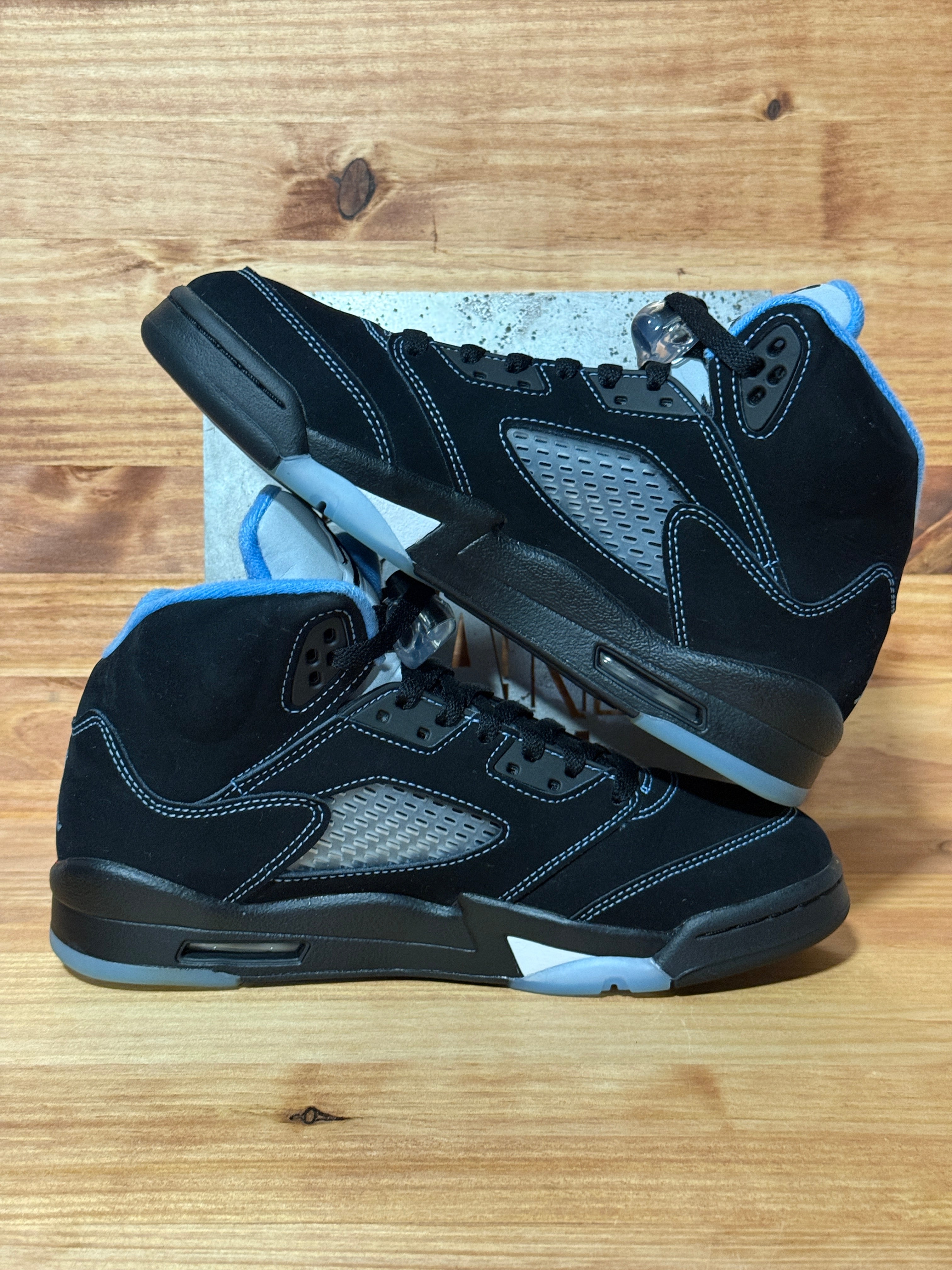 Jordan 5 Retro Black University Blue (2026) (GS)