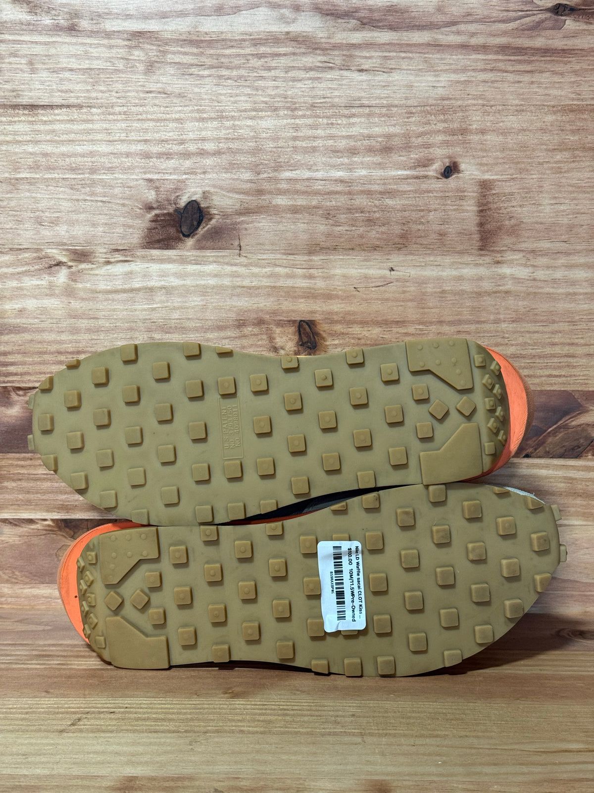 Nike LD Waffle sacai CLOT Kiss of Death Net Orange Blaze
