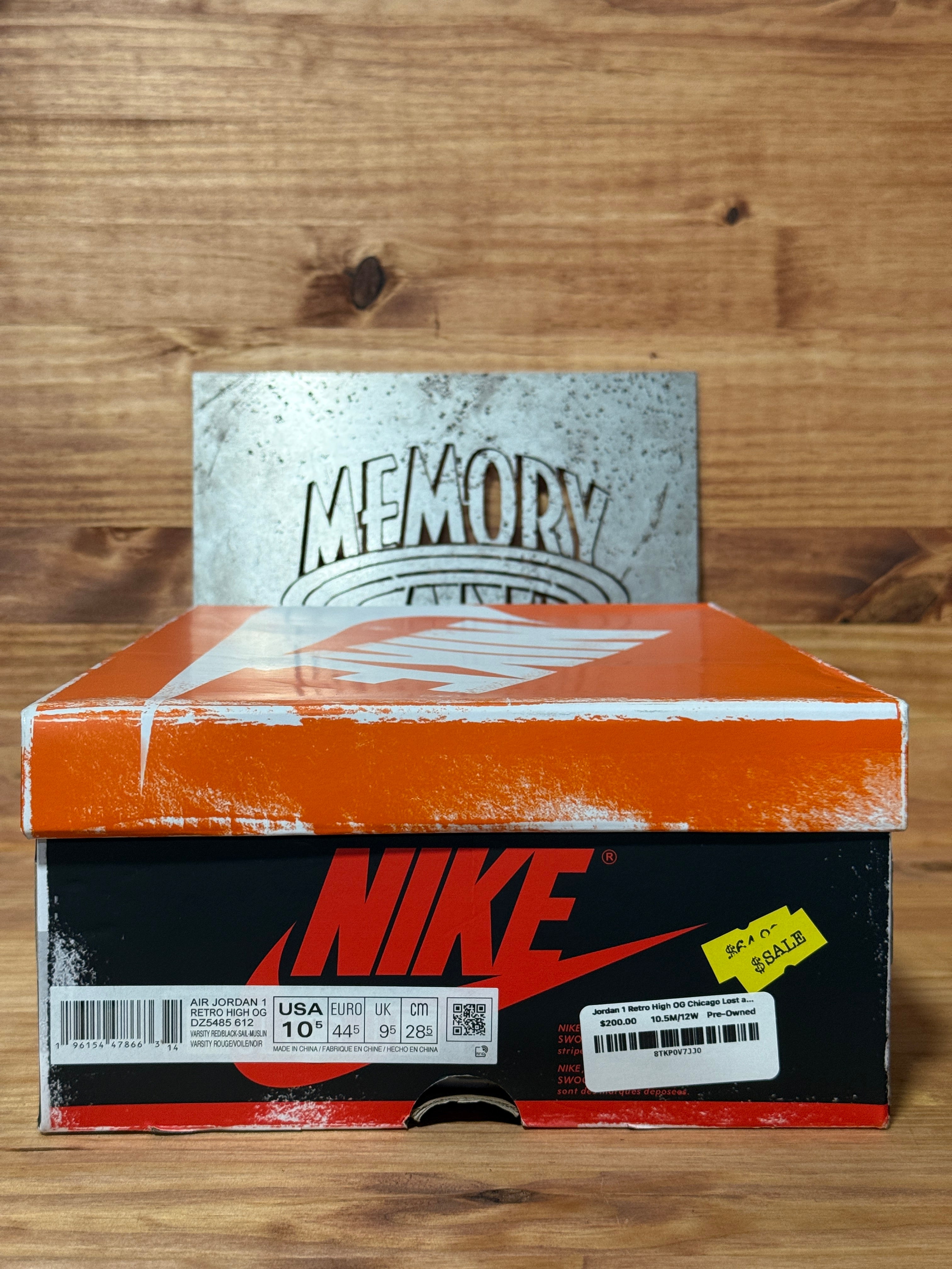 Jordan 1 Retro High OG Chicago Lost and Found
