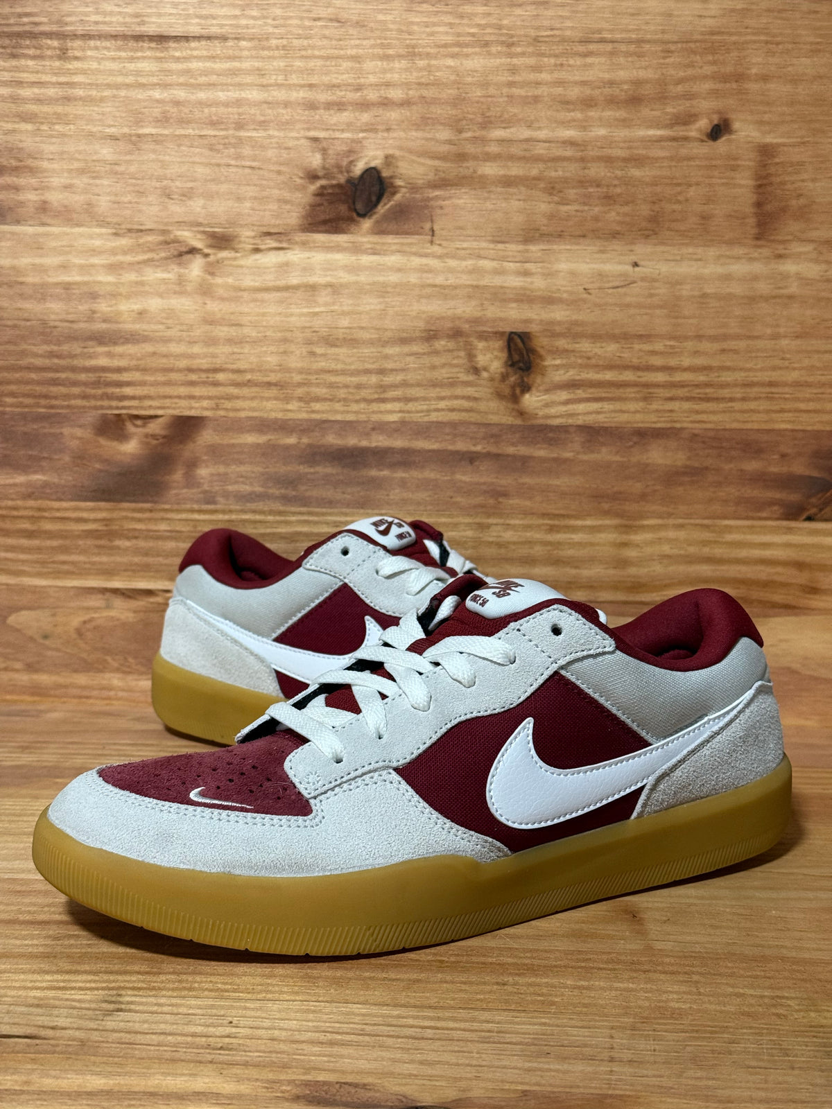 Nike SB Force 58 Team Red Gum Light Brown