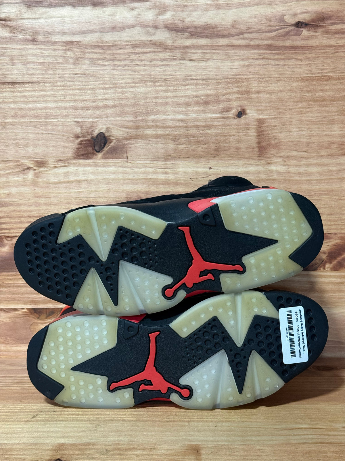 Jordan 6 Retro Infrared Salesman