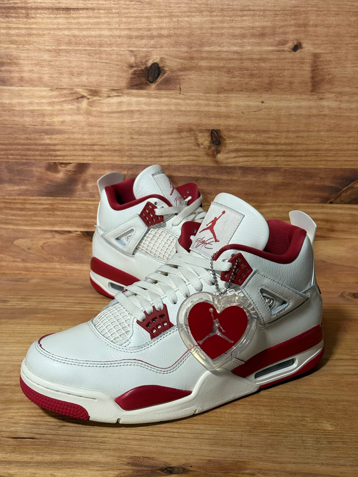 Jordan 4 Retro Valentine's Day Sierra Red (Women's) - Size 10.5M