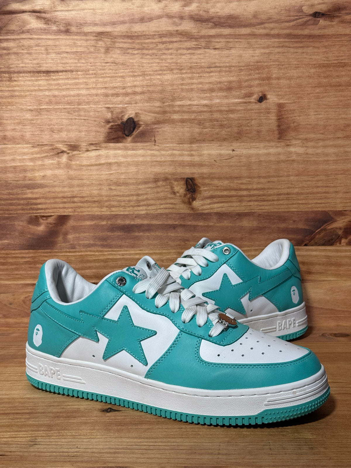 A Bathing Ape Bape Sta White Green (2022)