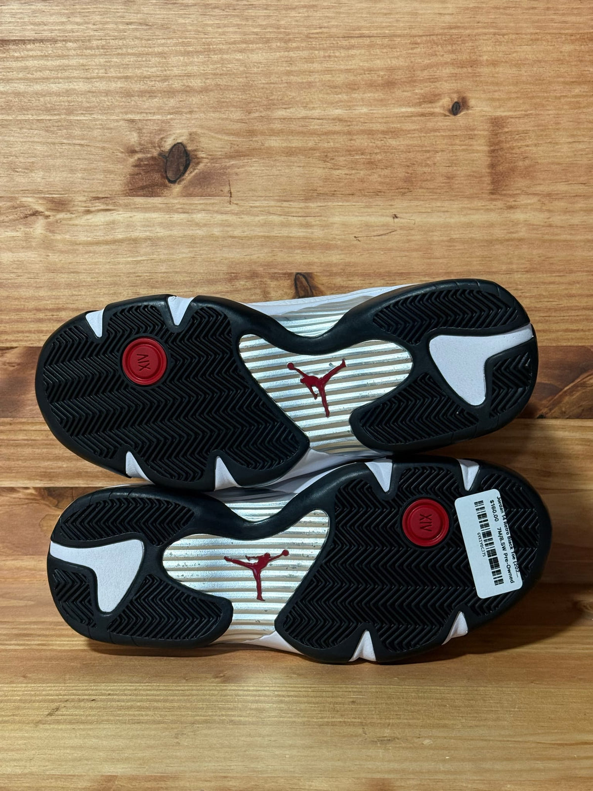 Jordan 14 Retro Black Toe (2024) - Size 7M
