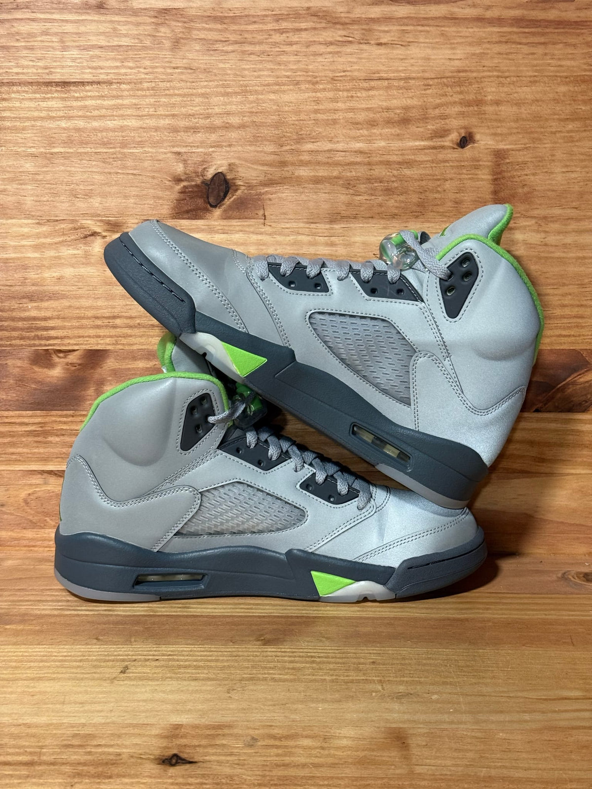 Jordan 5 Retro Green Bean - Size 10