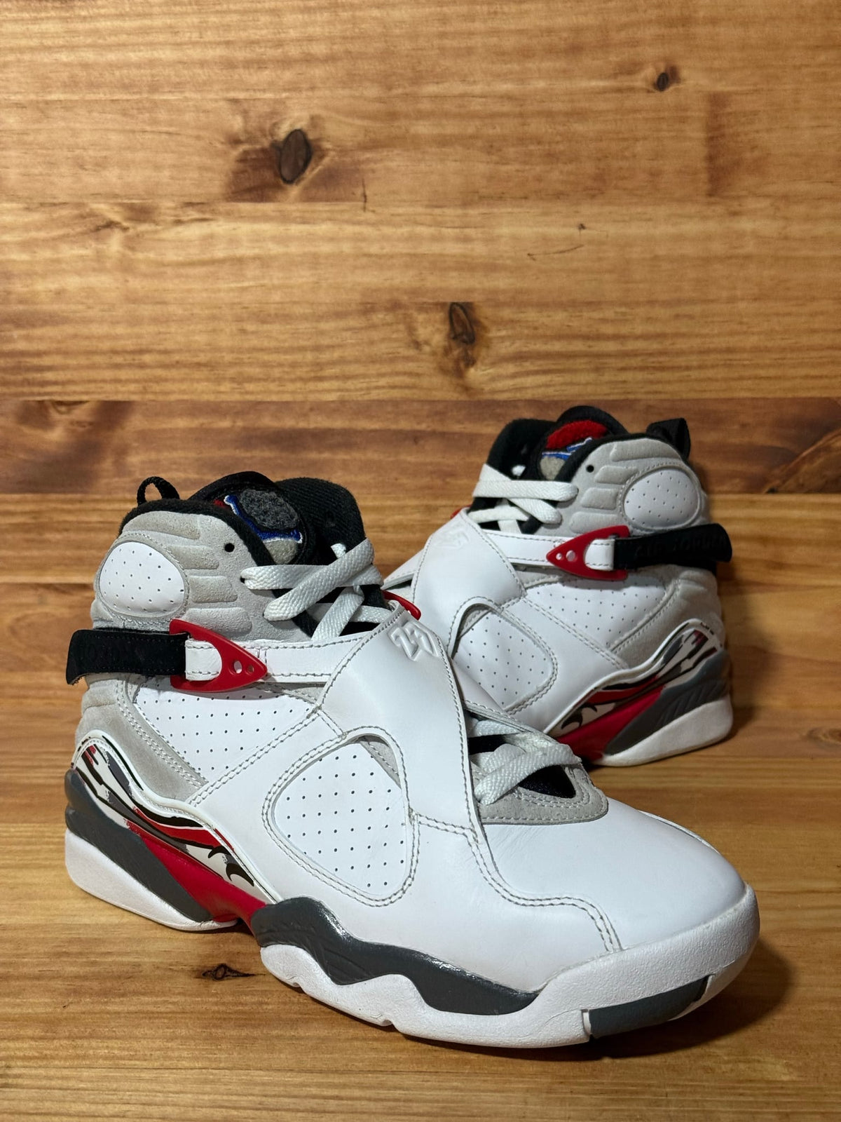Jordan 8 Retro White True Red (2025)