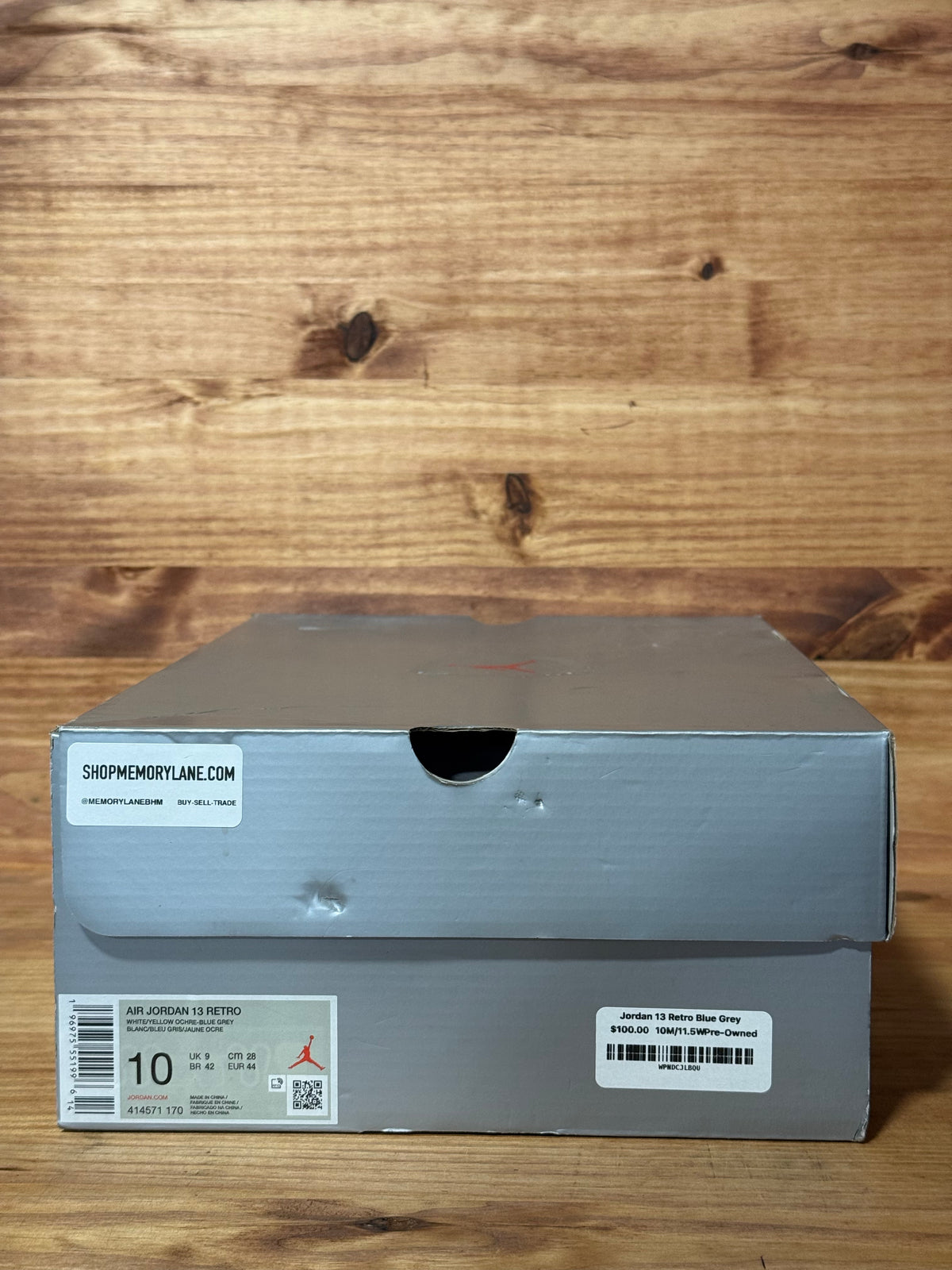 Jordan 13 Retro Blue Grey
