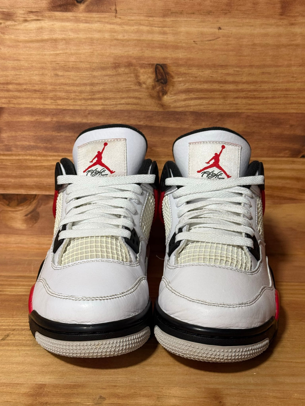 Jordan 4 Retro Red Cement (GS) - Size 6Y