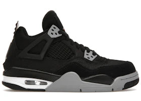 Jordan 4 Retro Black Canvas (GS)