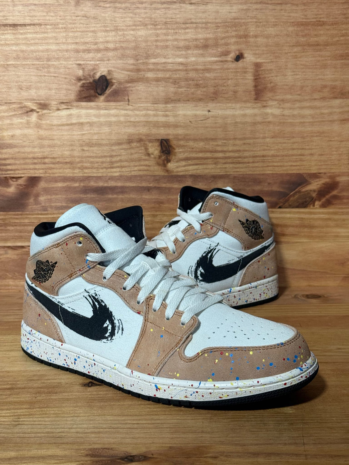 Jordan 1 Mid SE Brushstroke - Size 11.5