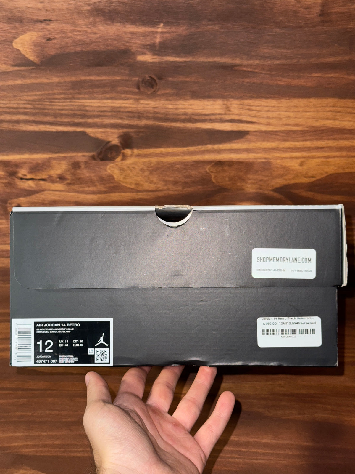 Jordan 14 Retro Black University Blue (2026)