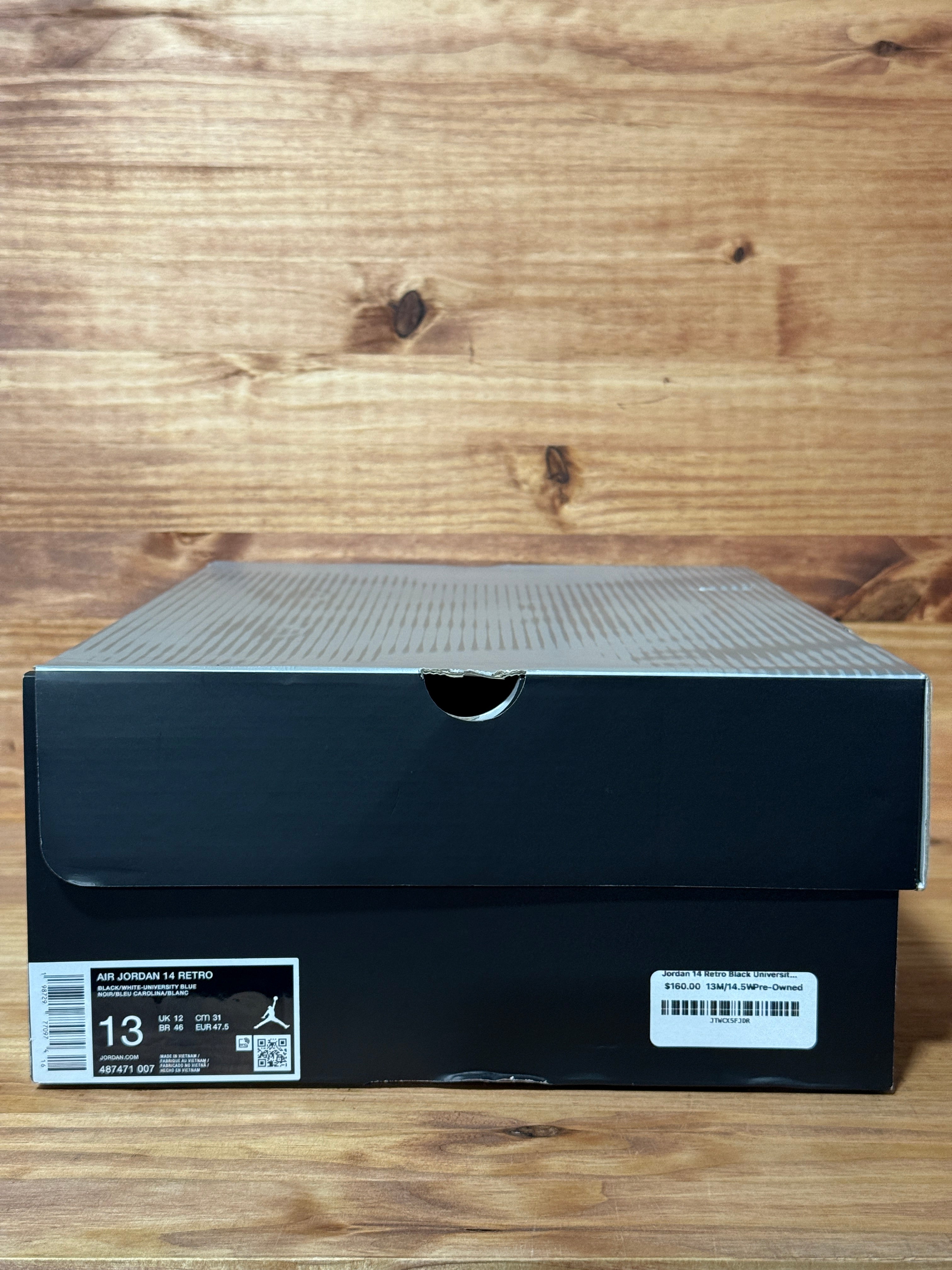 Jordan 14 Retro Black University Blue (2026)
