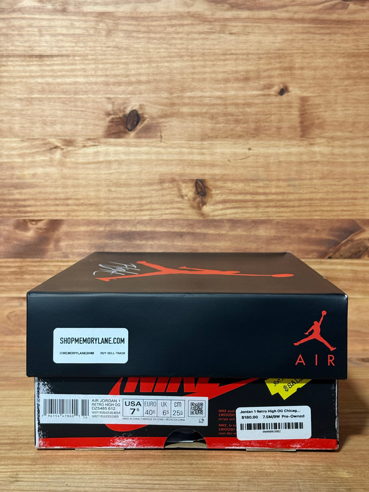Jordan 1 Retro High OG Chicago Lost and Found