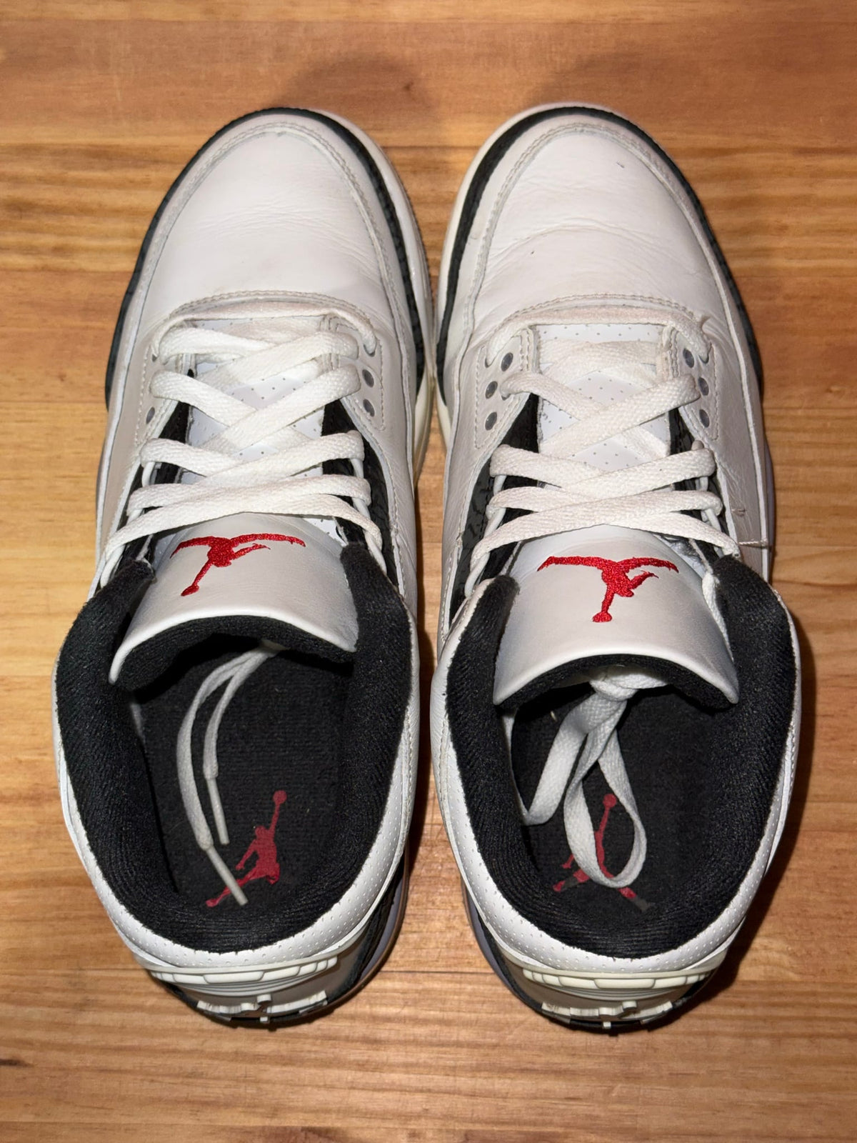 Jordan 3 Retro Cement Grey - Size 9