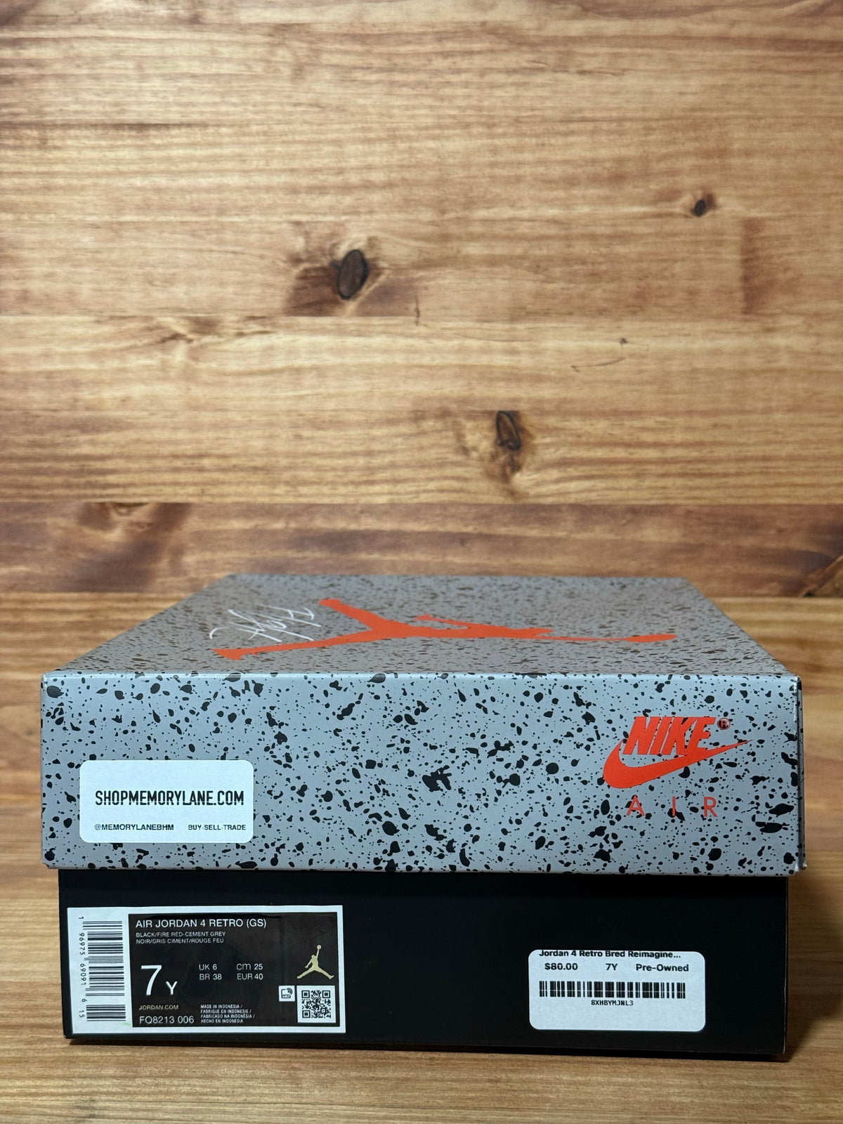 Jordan 4 Retro Bred Reimagined (GS)