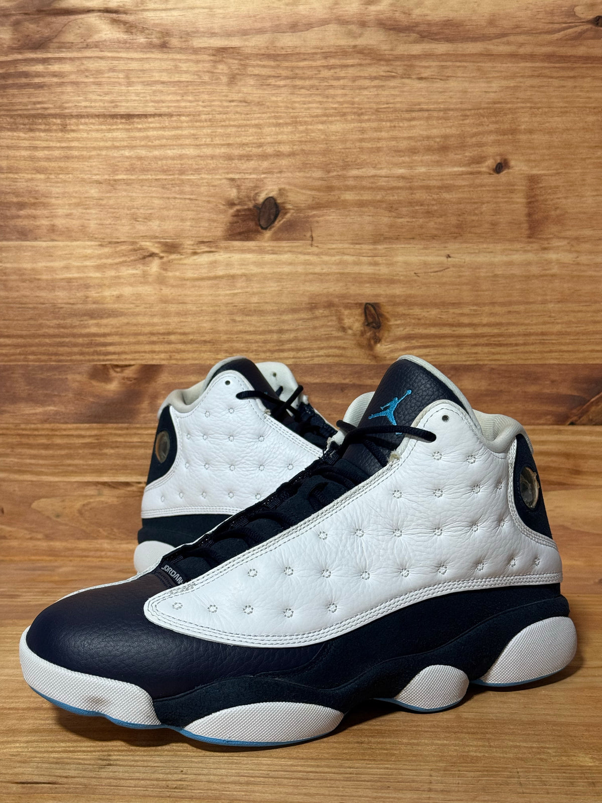 Jordan 13 Retro Obsidian Powder Blue White