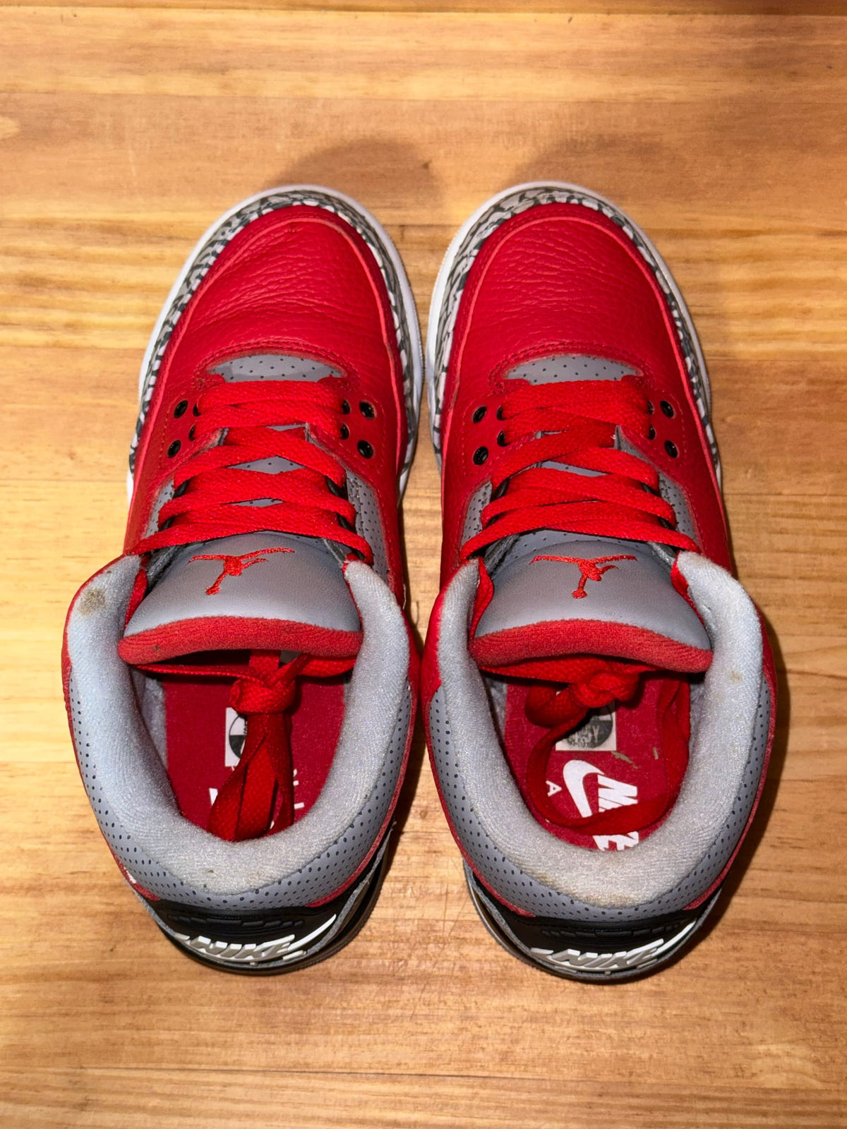 Jordan 3 Retro SE Fire Red (GS) - Size 4.5Y