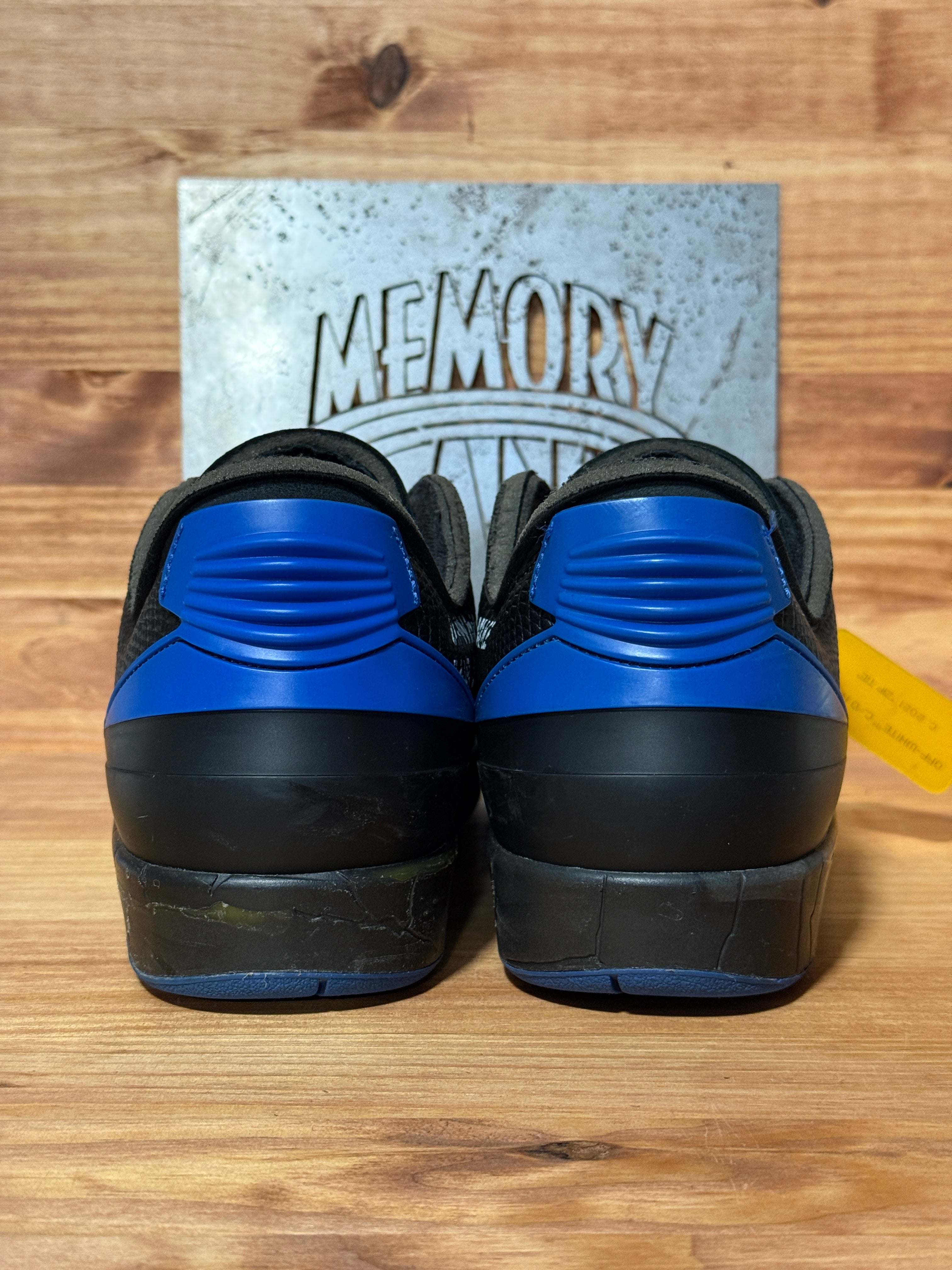 Jordan 2 Retro Low SP Off-White Black Blue