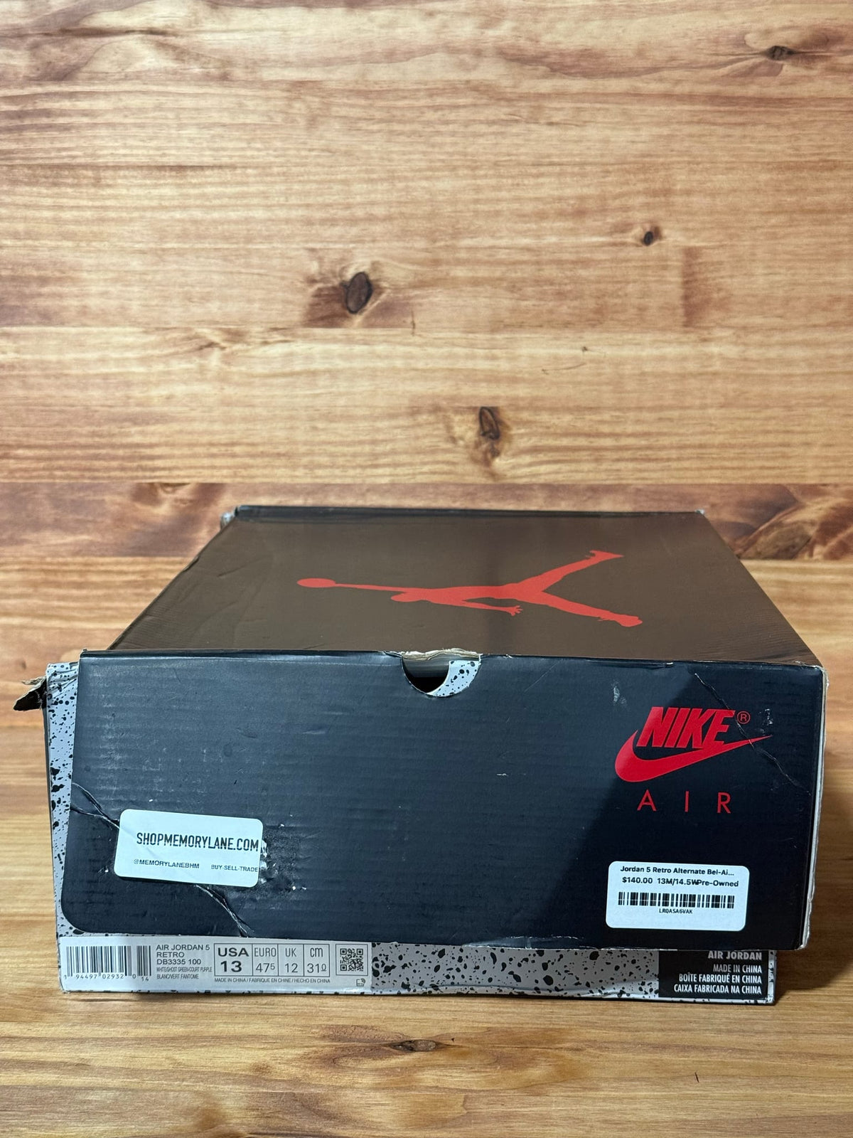 Jordan 5 Retro Alternate Bel-Air - Size 13