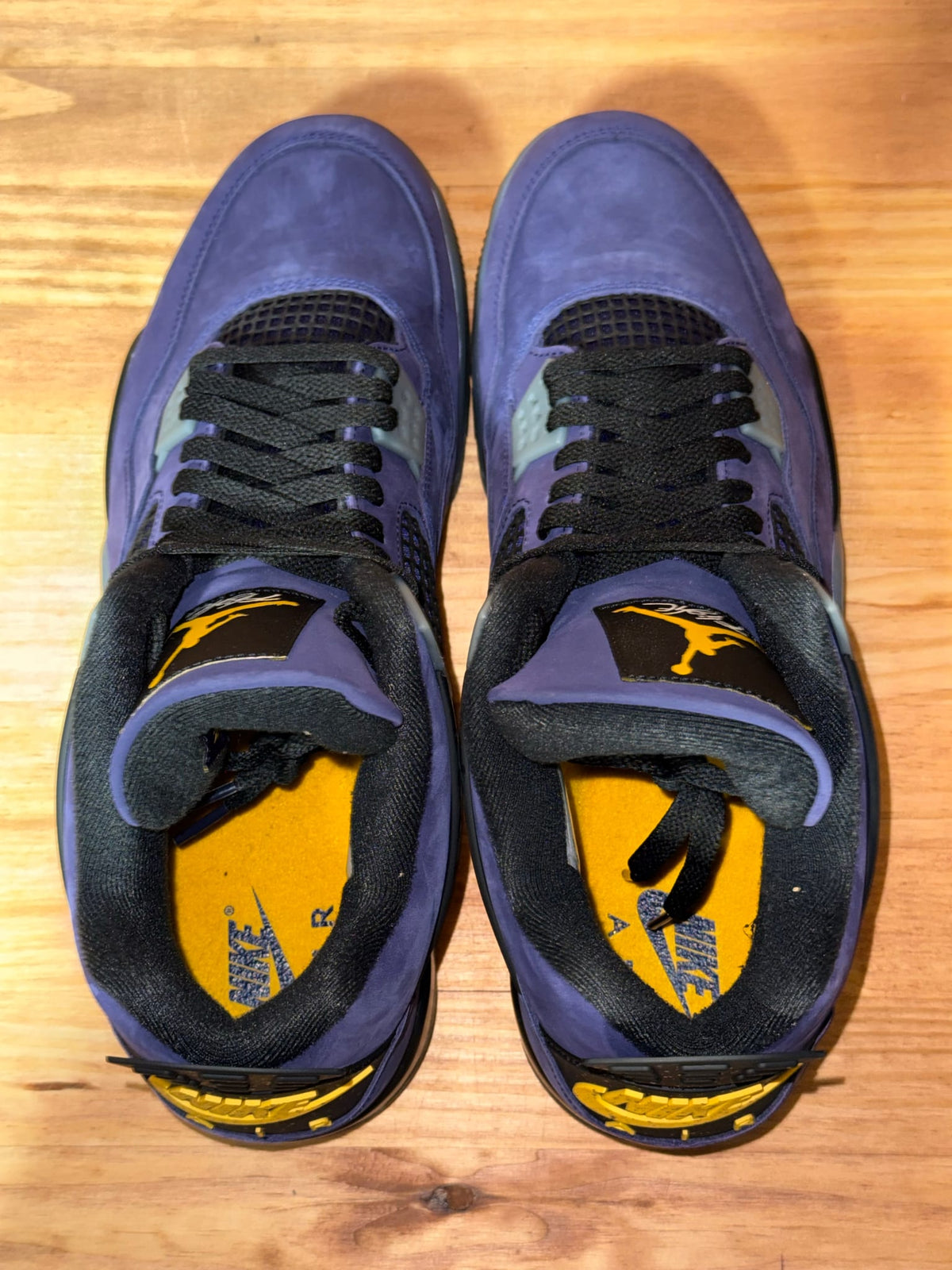 Jordan 4 Retro Lakers - Size 14