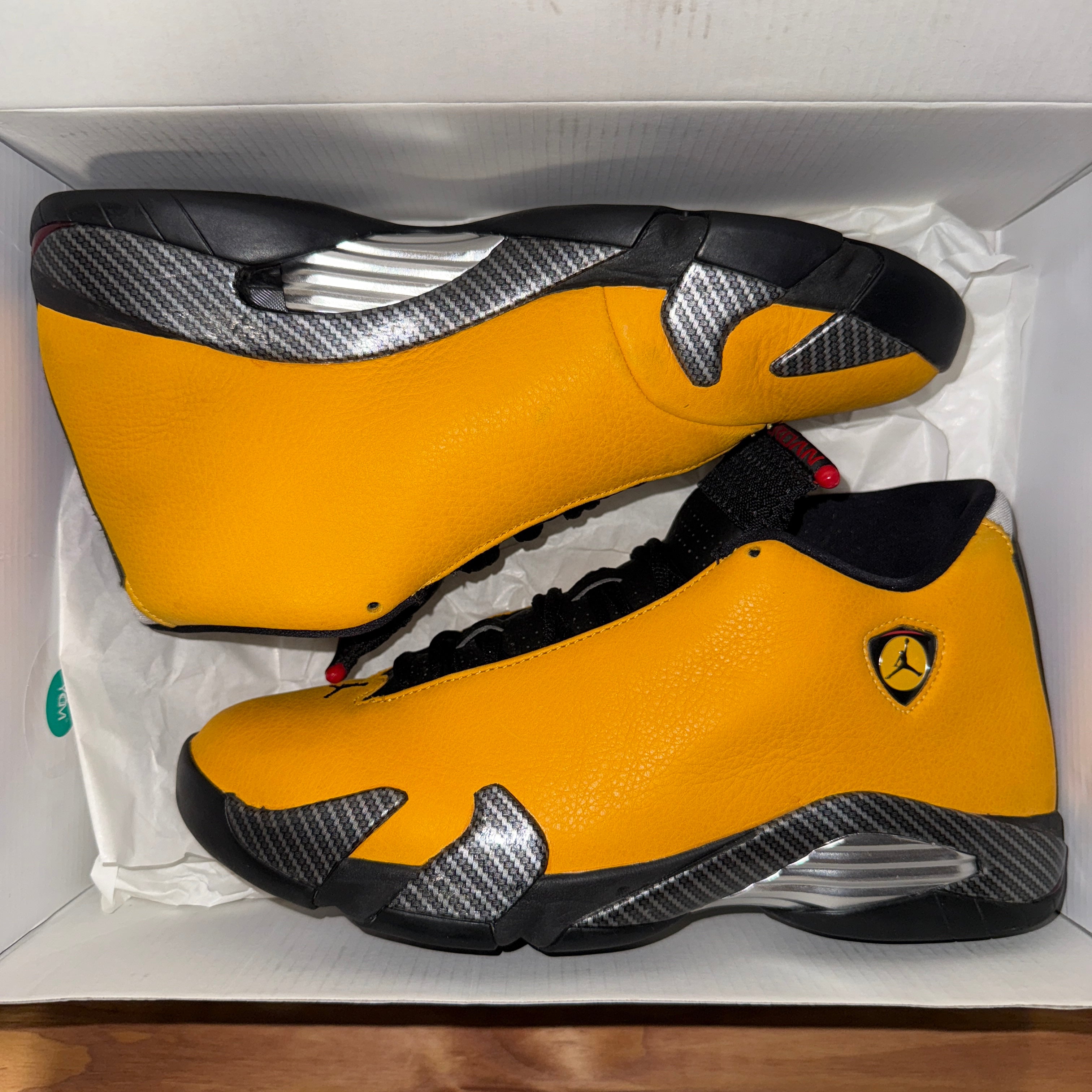 Jordan 14 Retro University Gold
