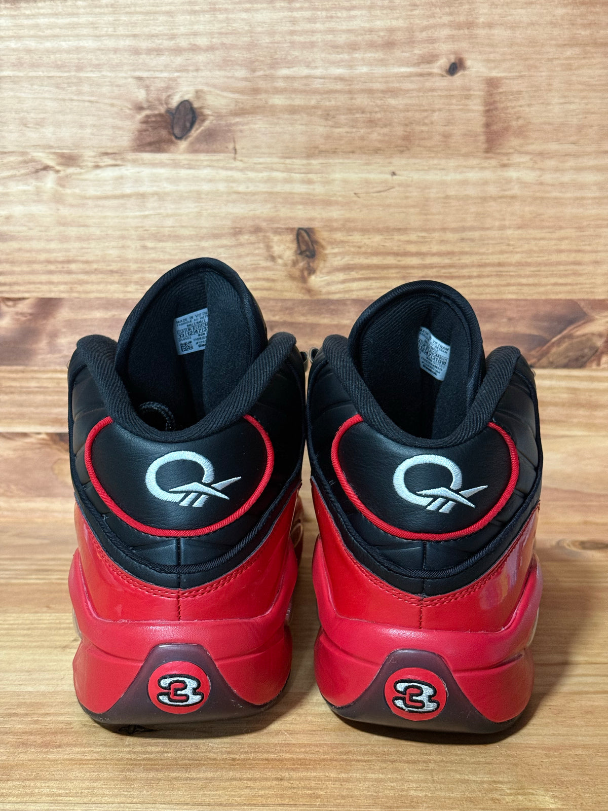 Reebok Question Mid 76ers Bred