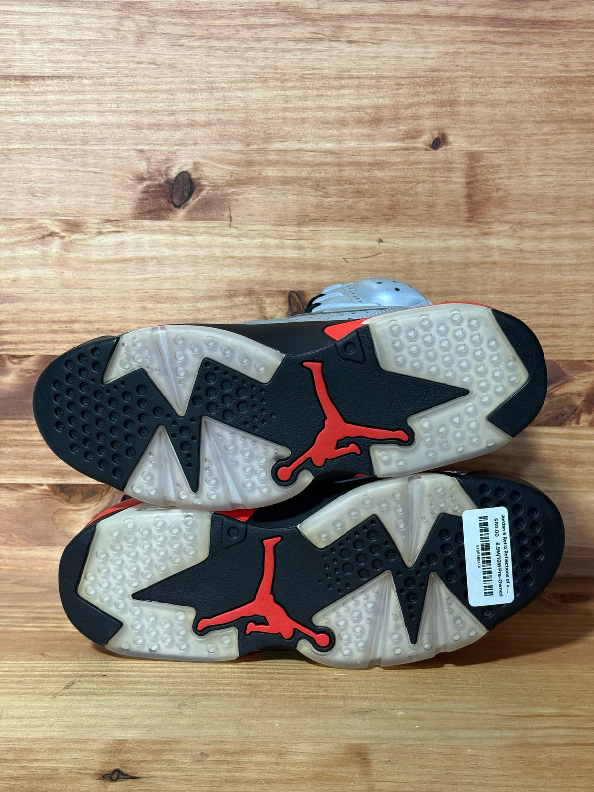 Jordan 6 Retro Reflections of a Champion - Size 8.5