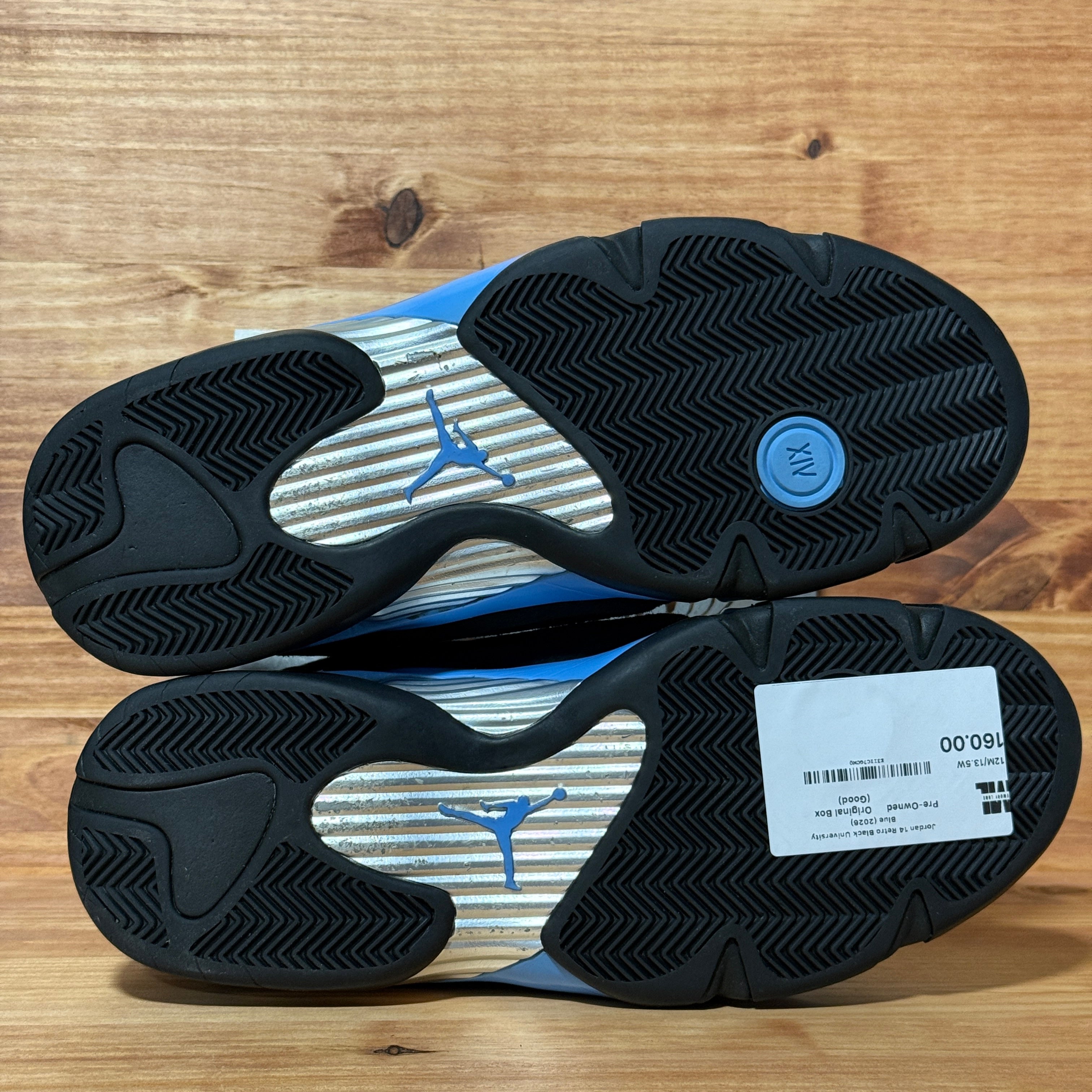 Jordan 14 Retro Black University Blue (2026)