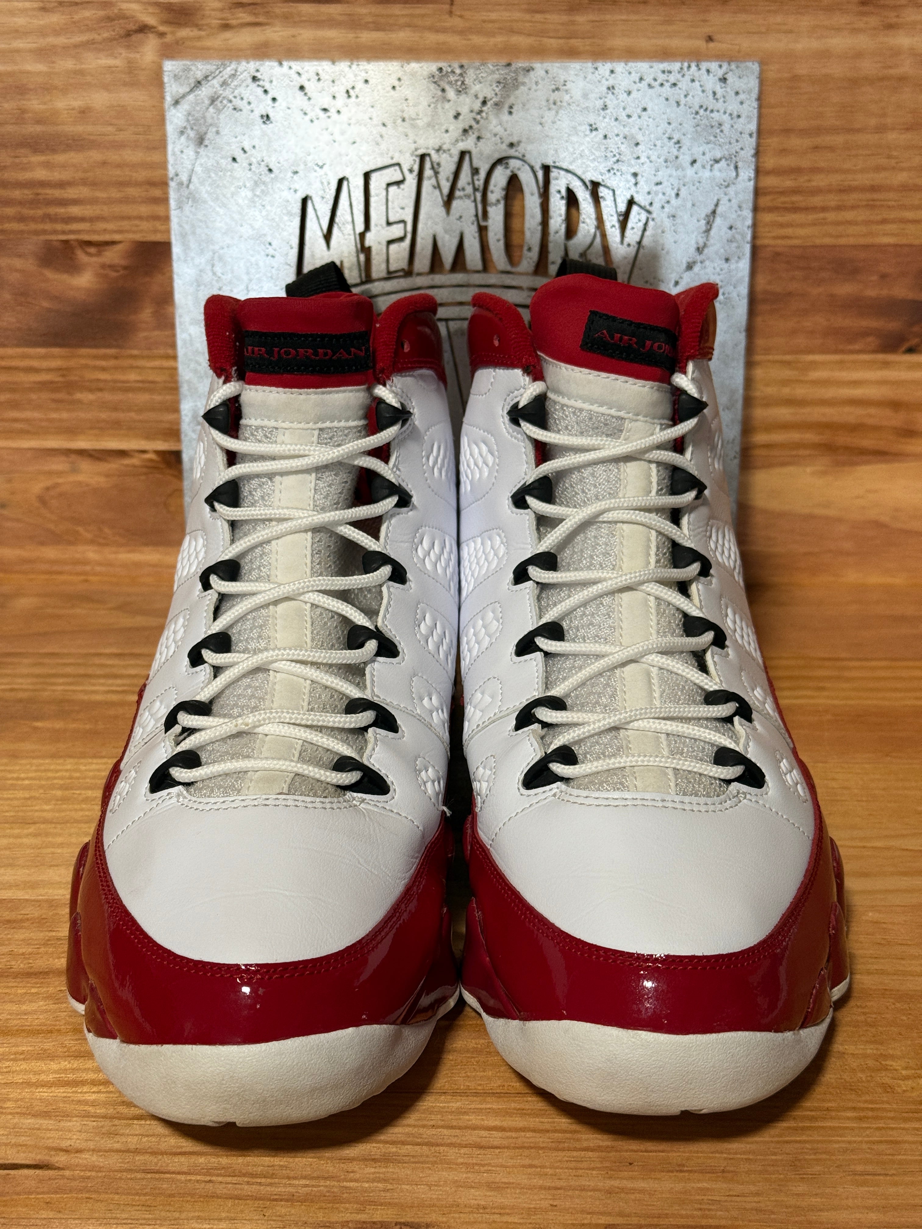 Jordan 9 Retro White Gym Red