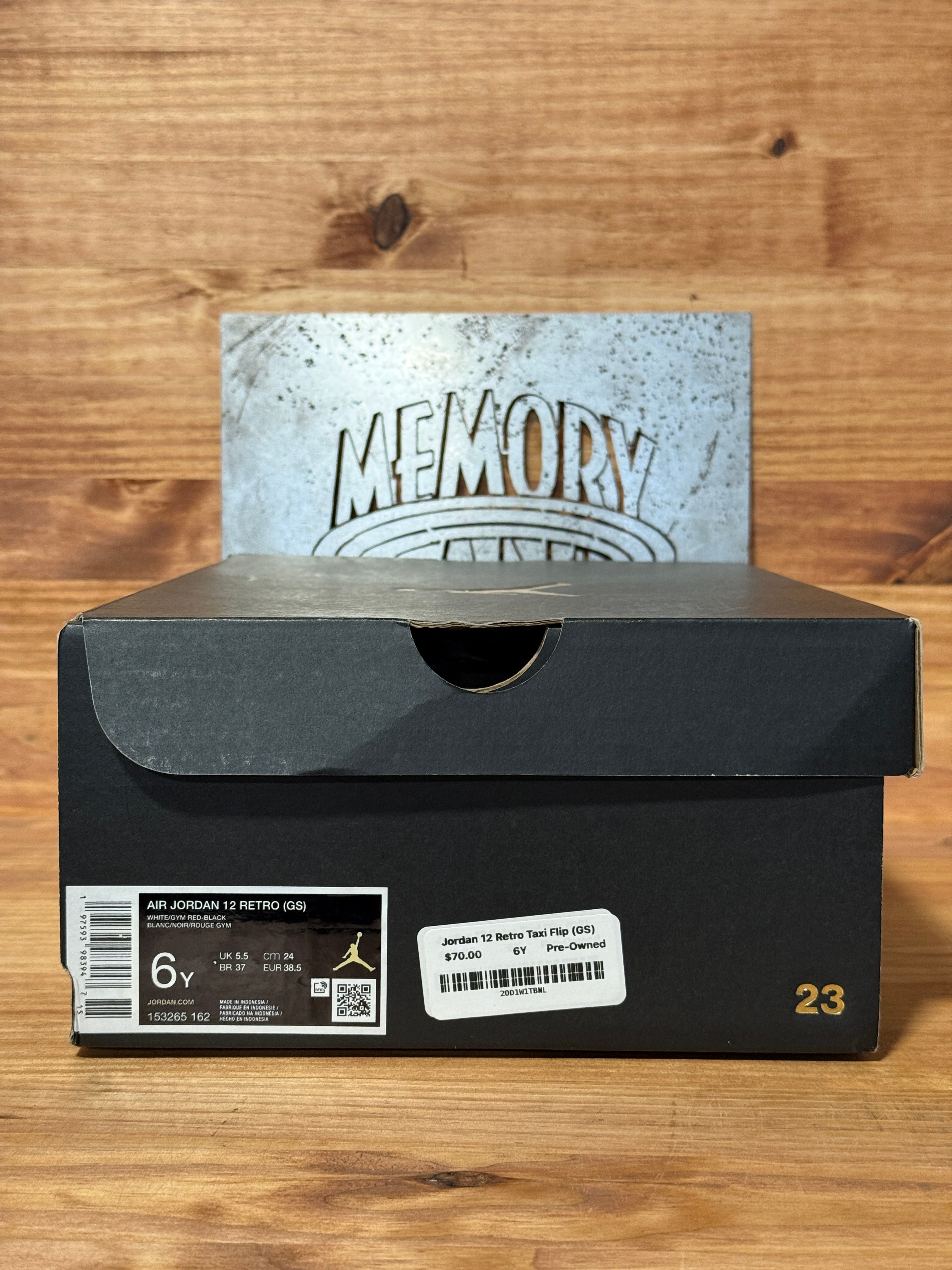 Jordan 12 Retro Taxi Flip (GS)