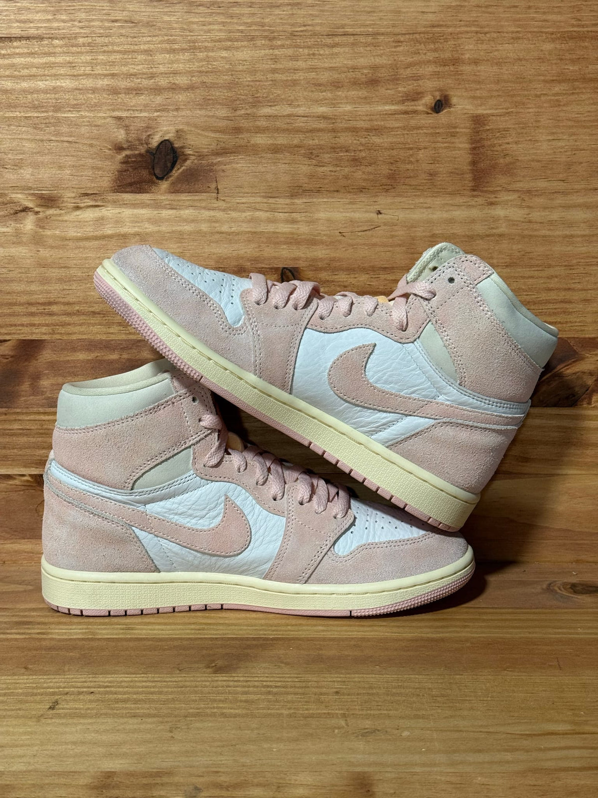 Jordan 1 Retro High OG Washed Pink (Women's) - Size 8.5W/7Y