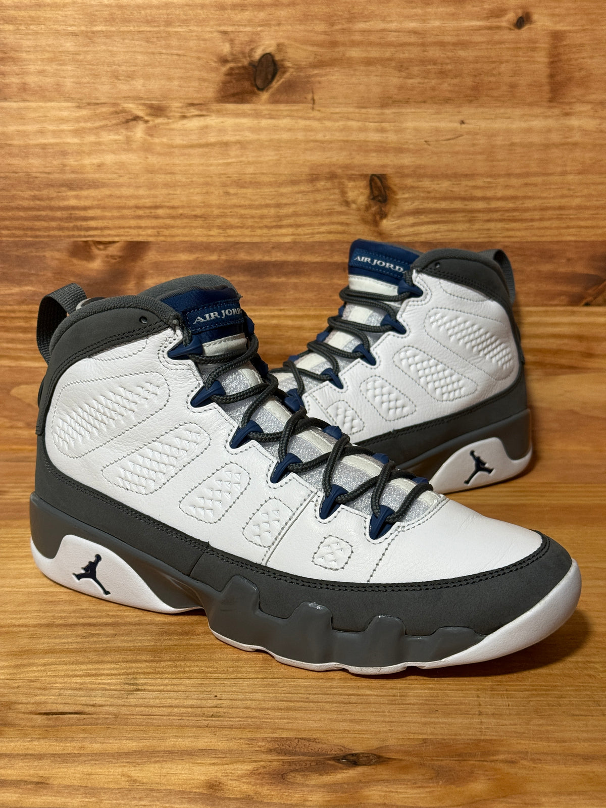 Jordan 9 Retro Flint Grey French Blue (2026)