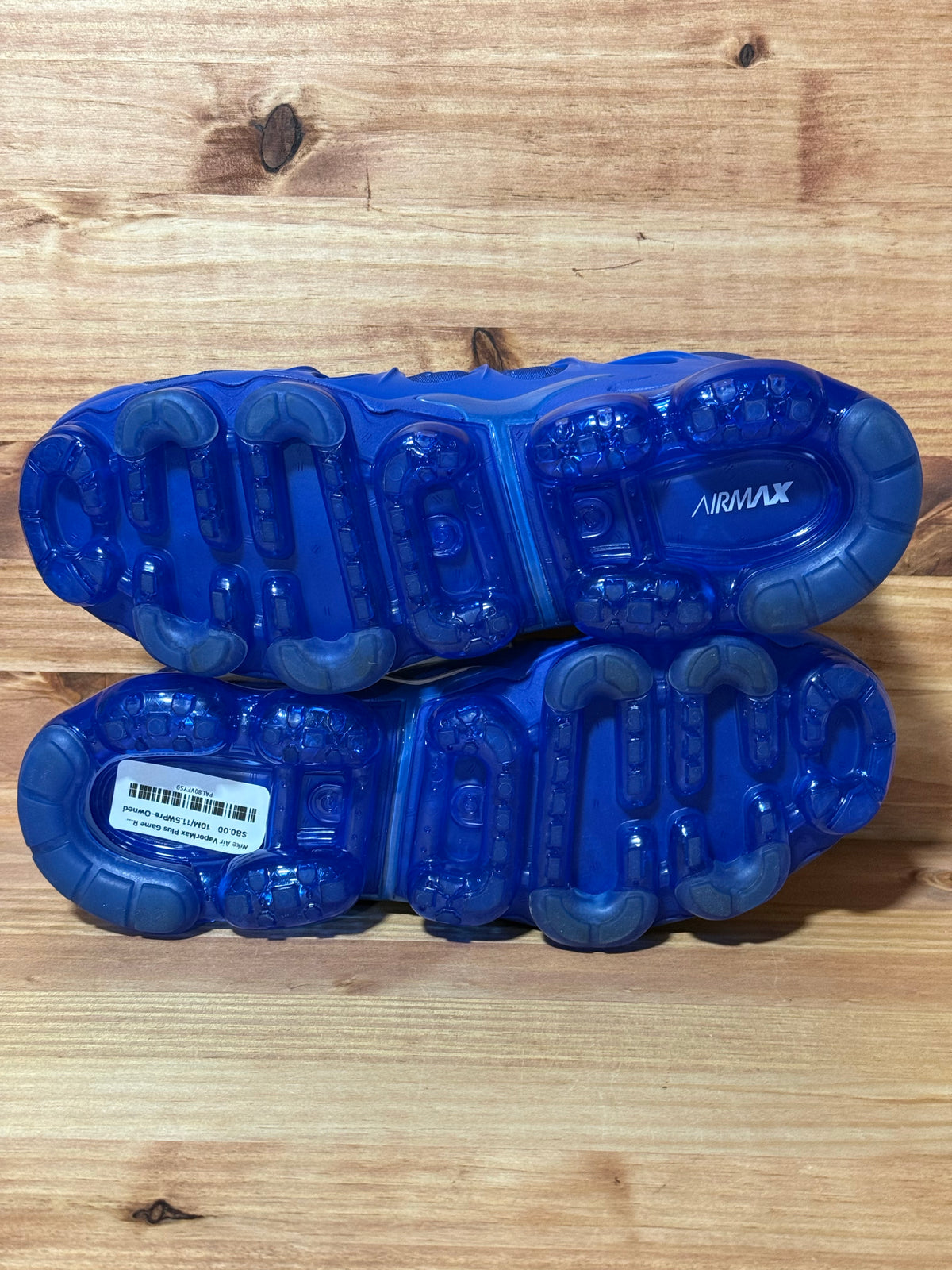 Nike Air VaporMax Plus Game Royal Metallic Silver