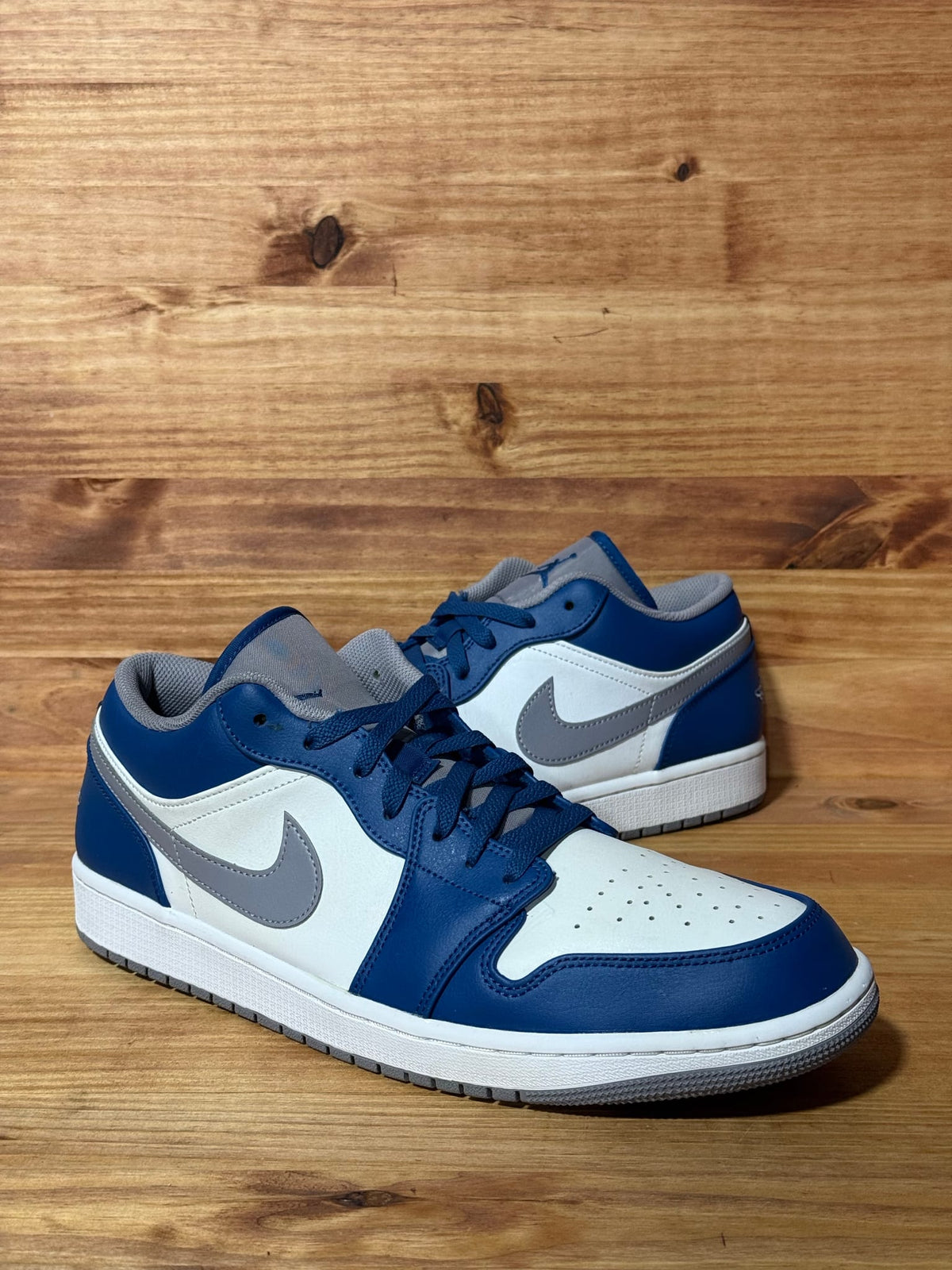 Jordan 1 Low True Blue - Size 13