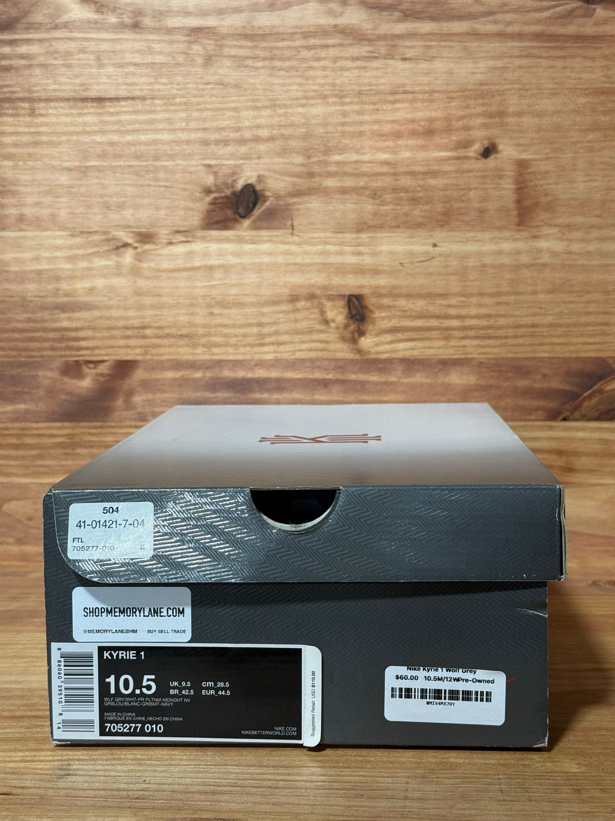 Nike Kyrie 1 Wolf Grey