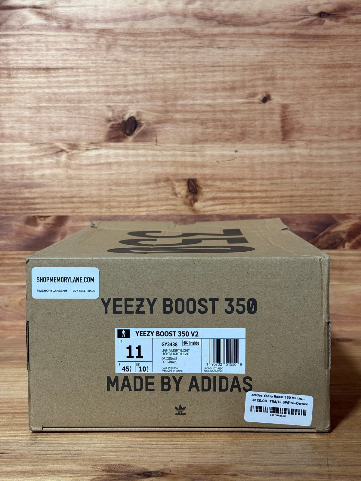 adidas Yeezy Boost 350 V2 Light - Size 11