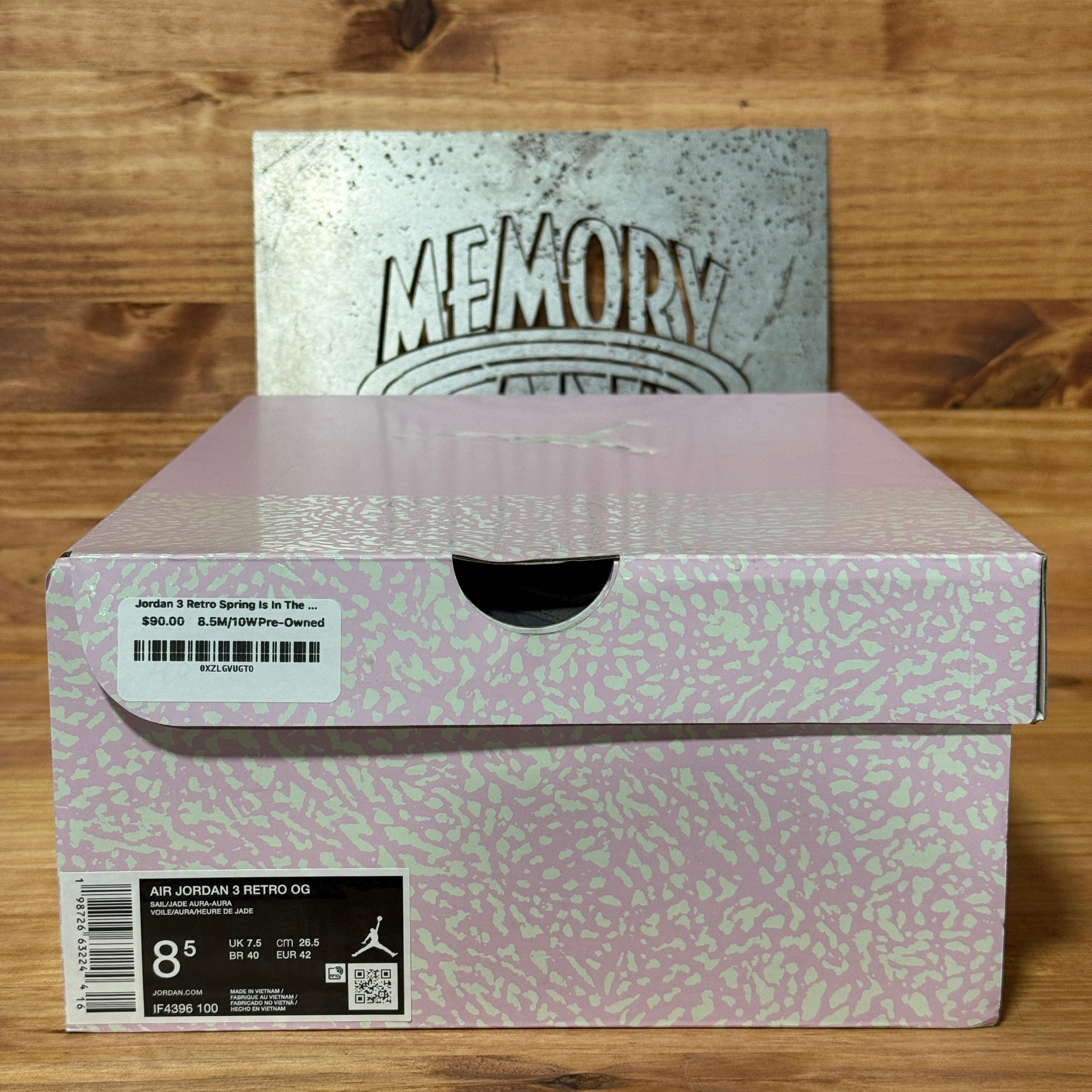 Jordan 3 Retro Spring Is In The Air