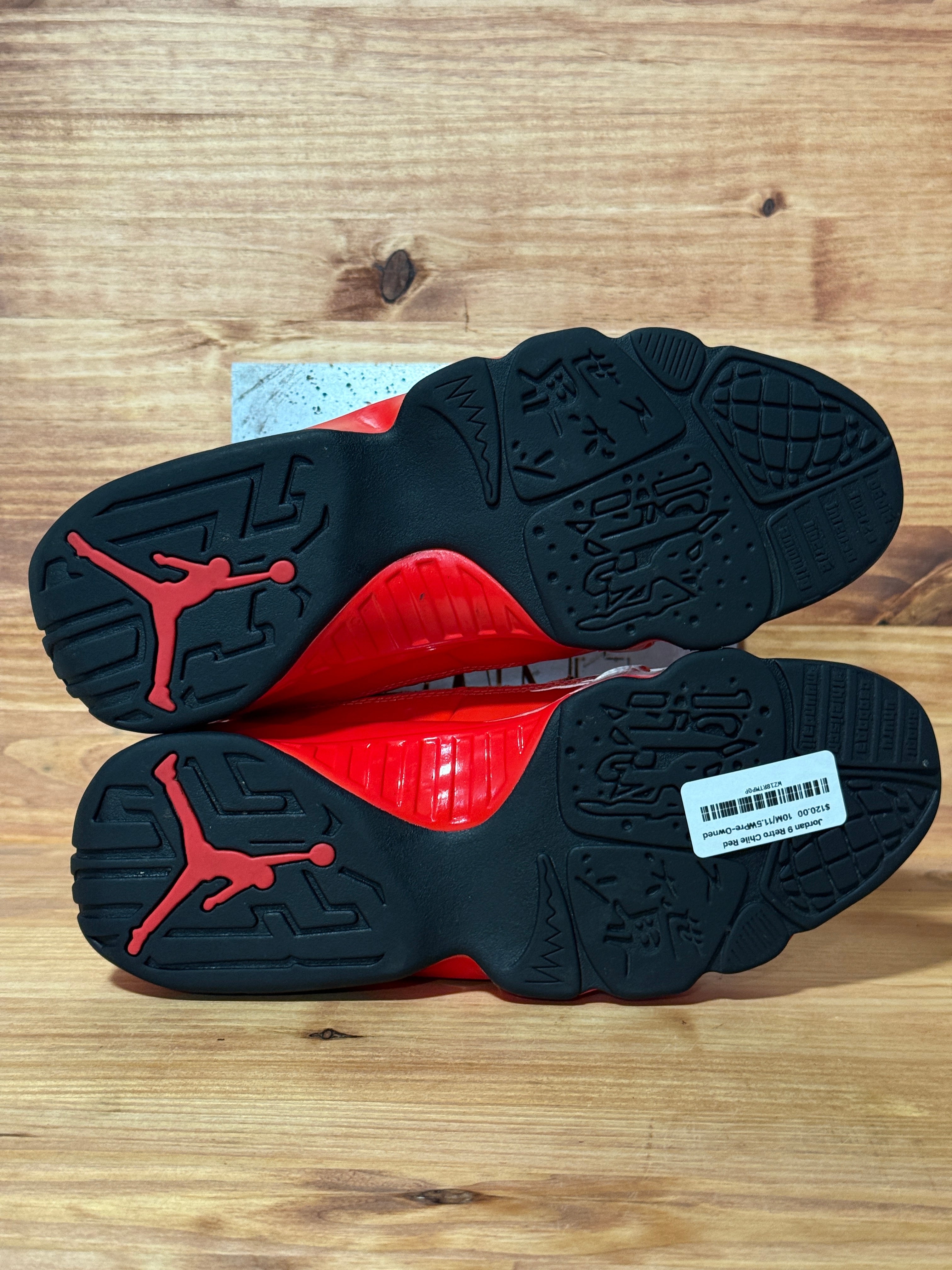 Jordan 9 Retro Chile Red