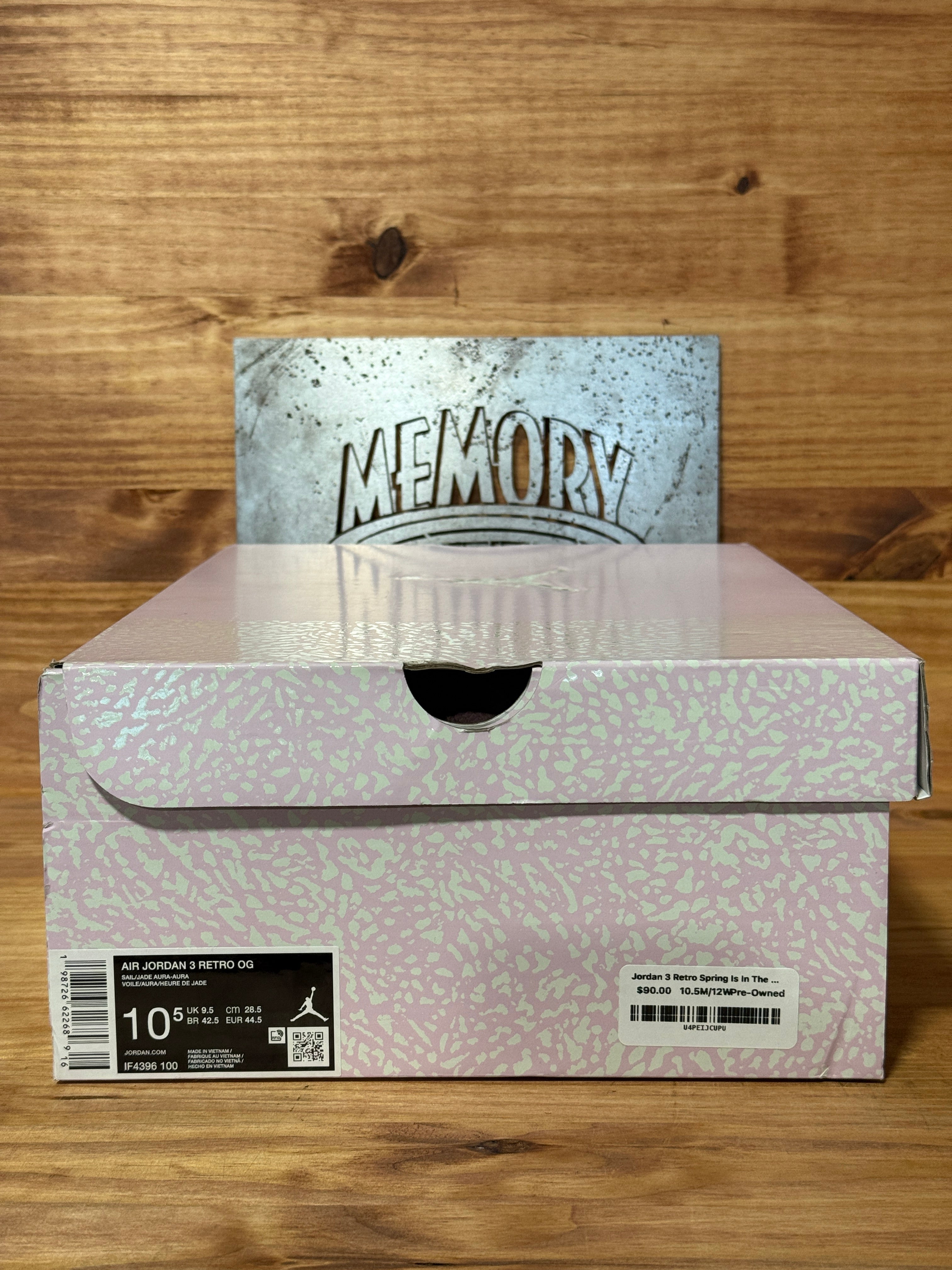 Jordan 3 Retro Spring Is In The Air