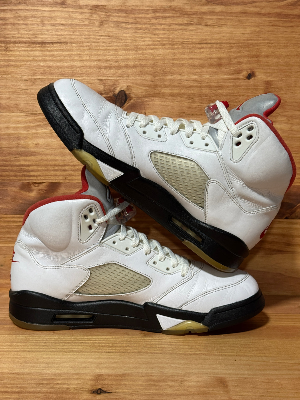 Jordan 5 Retro Fire Red Silver Tongue (2020)