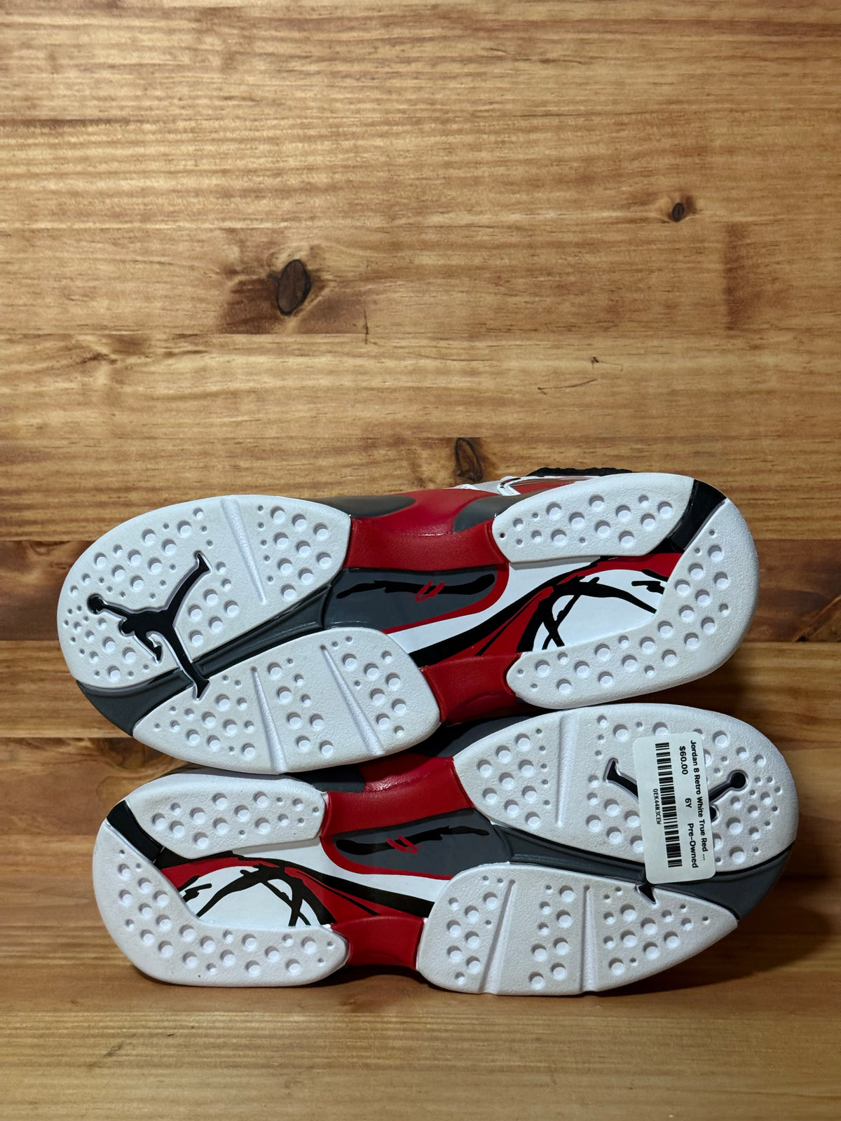 Jordan 8 Retro White True Red (2025)