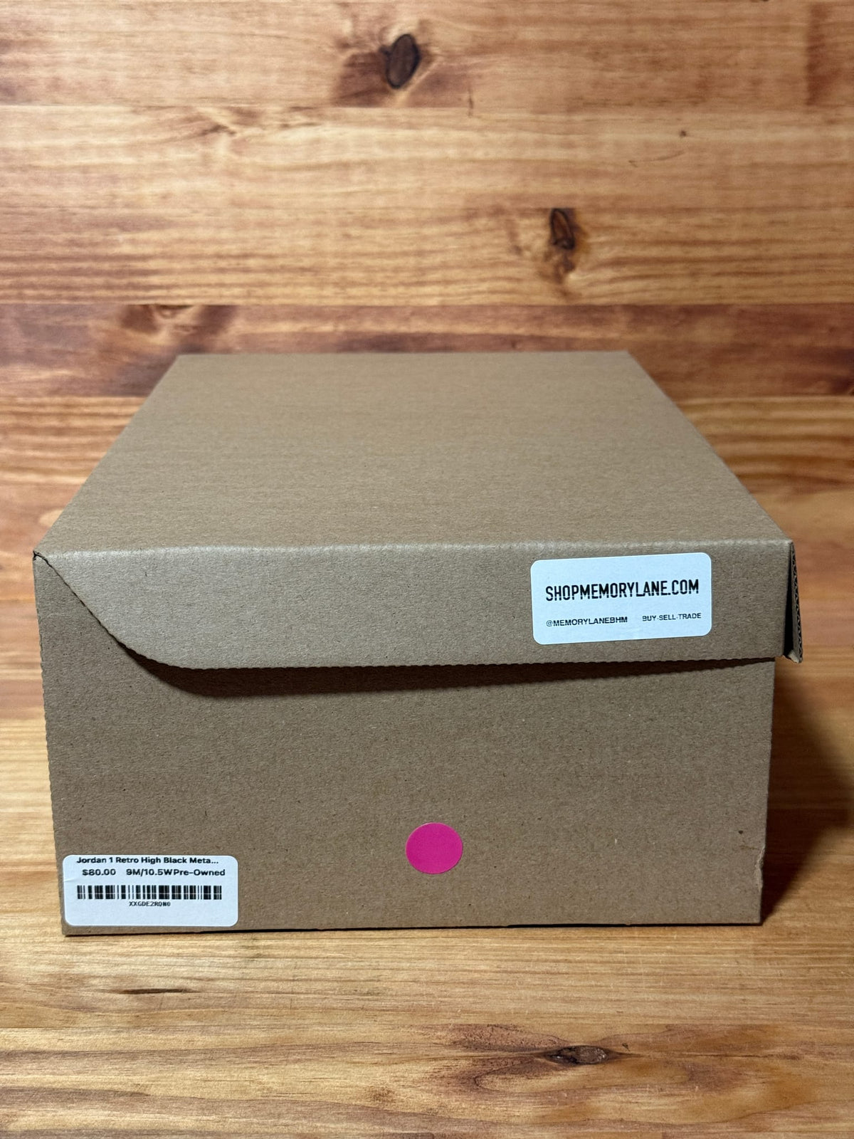 Jordan 1 Retro High Black Metallic Gold (2020) - Size 9