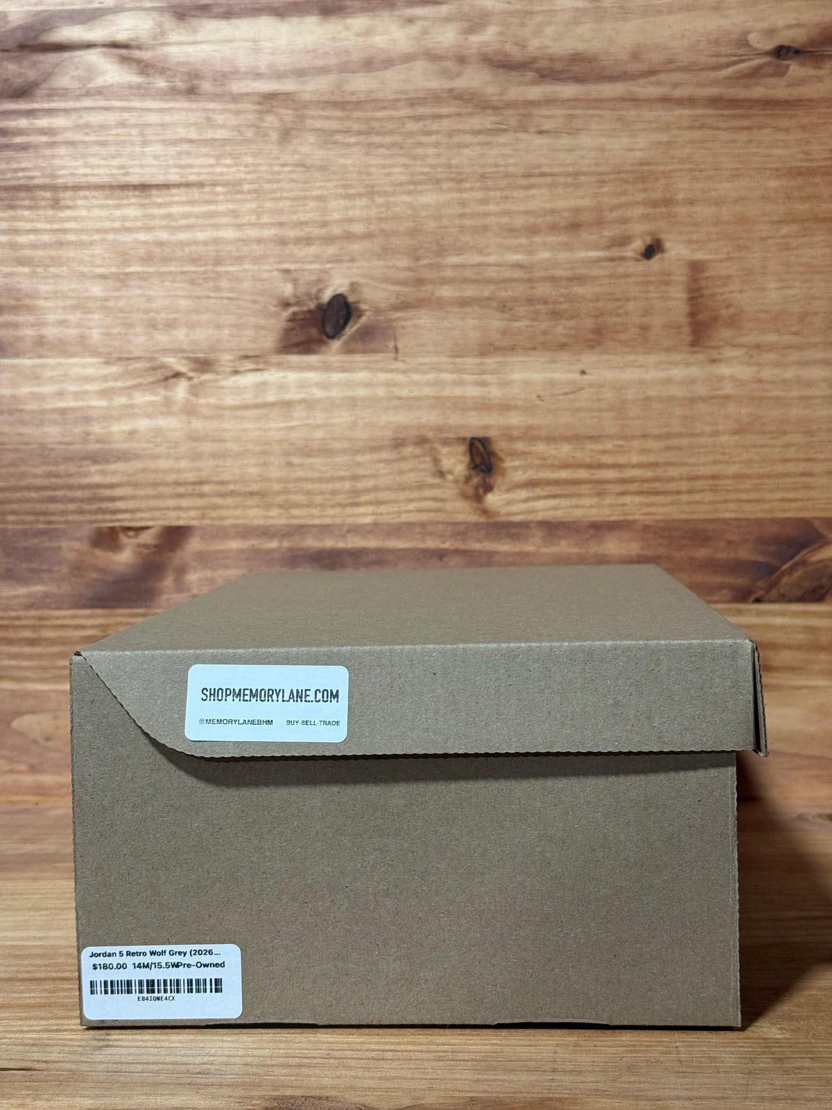 Jordan 5 Retro Wolf Grey (2026) - Size 14