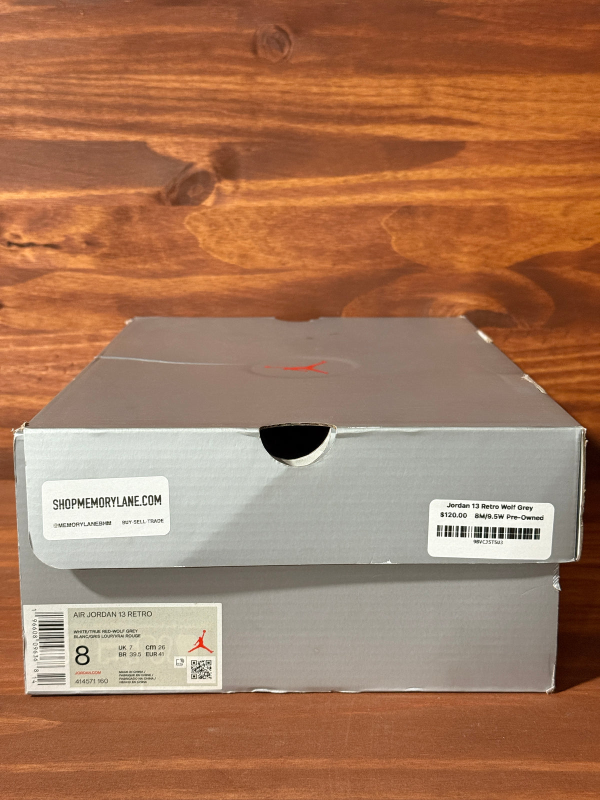 Jordan 13 Retro Wolf Grey